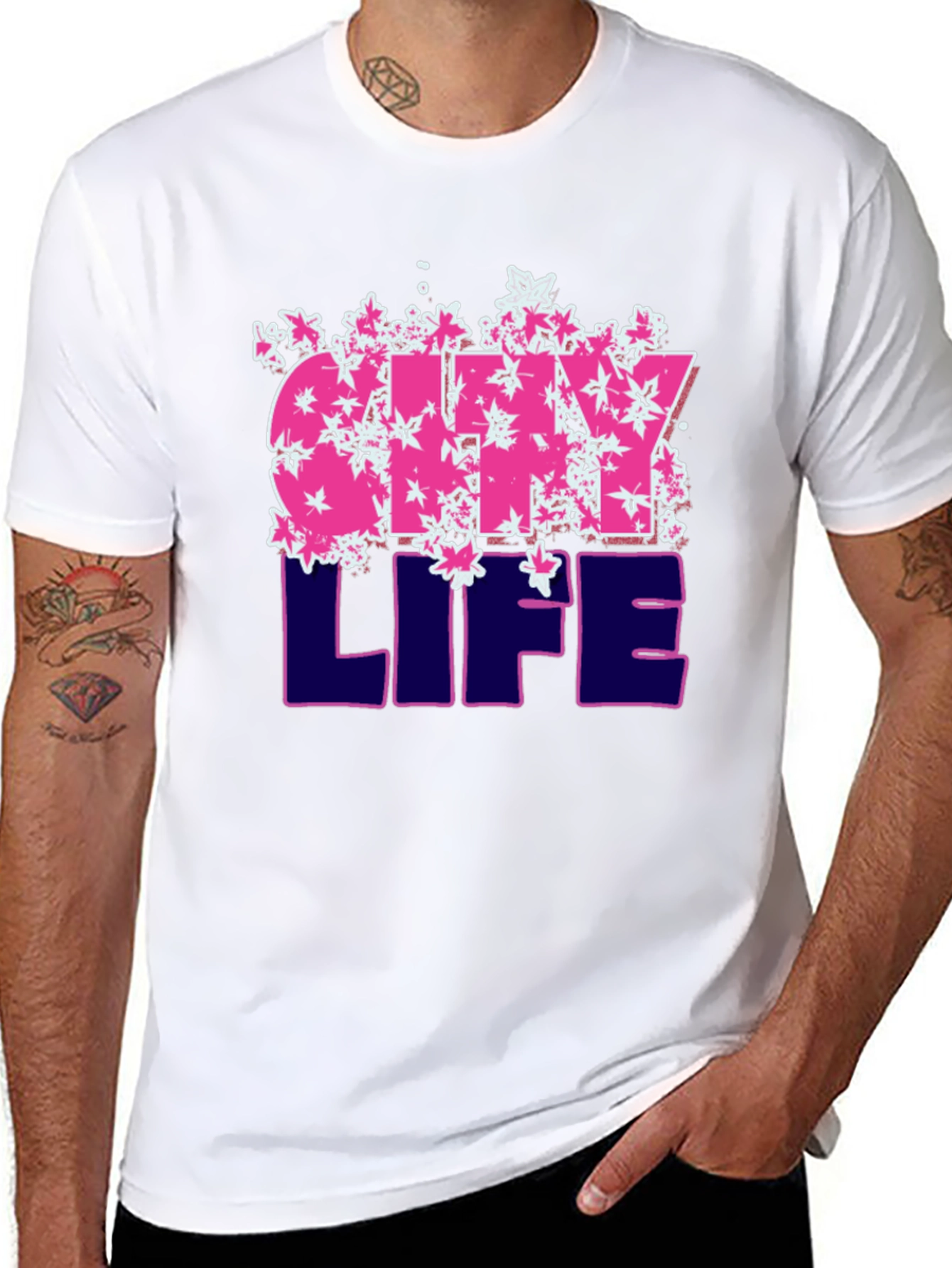 Black City Life Graphic T-Shirt - Urban Style view 8
