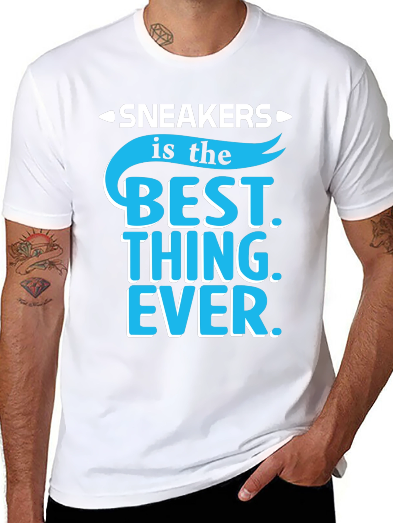 Black Sneakers is the Best Thing Ever T-Shirt view 8