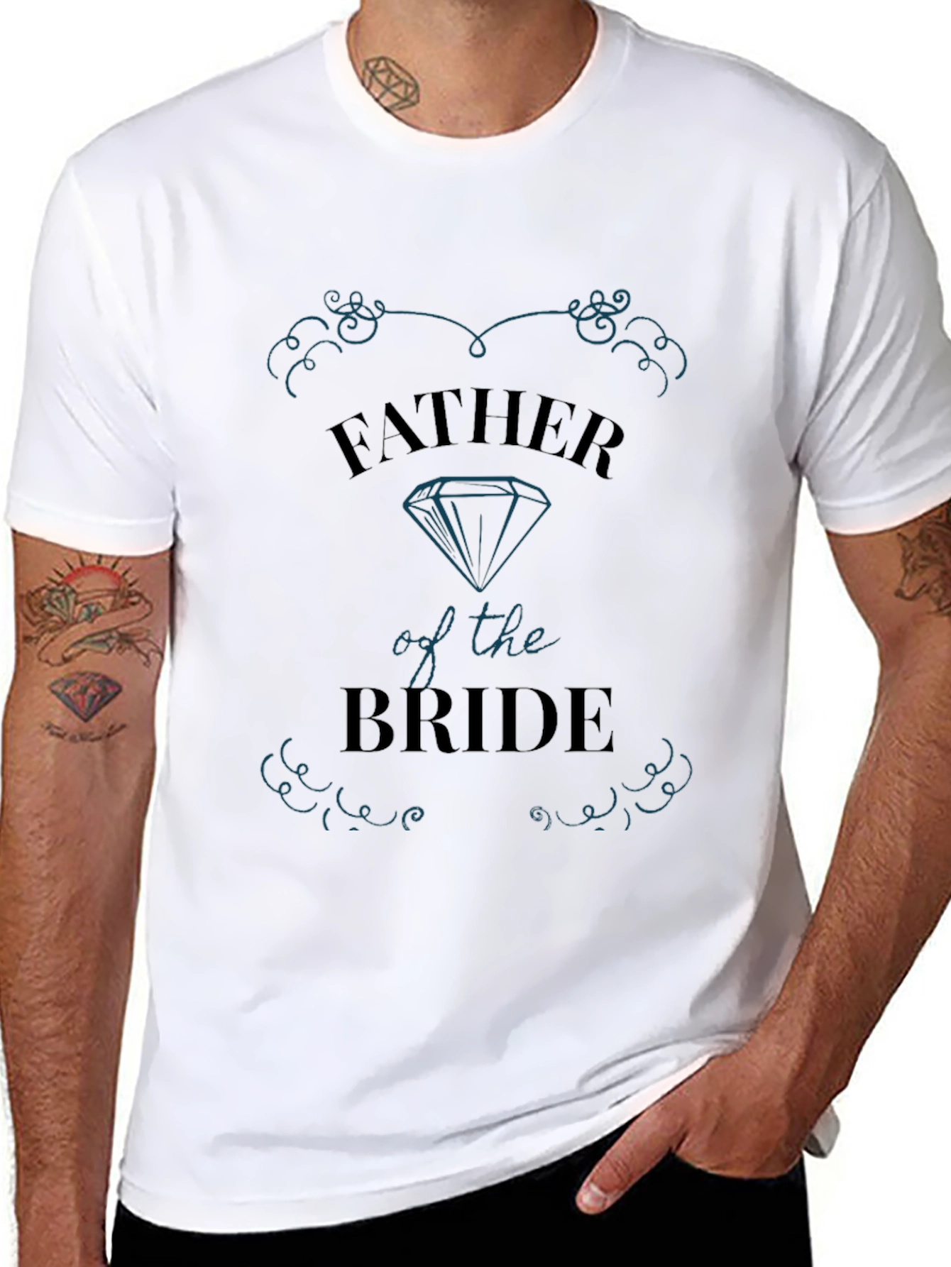 Father of the Bride Graphic T-Shirt - 8