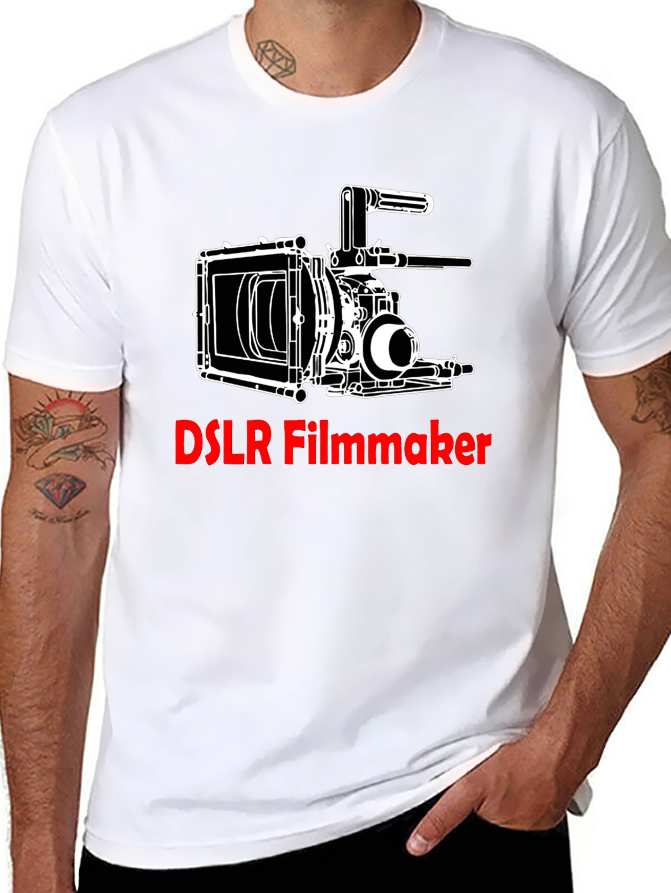 DSLR Filmmaker Graphic Tee - Black - 8
