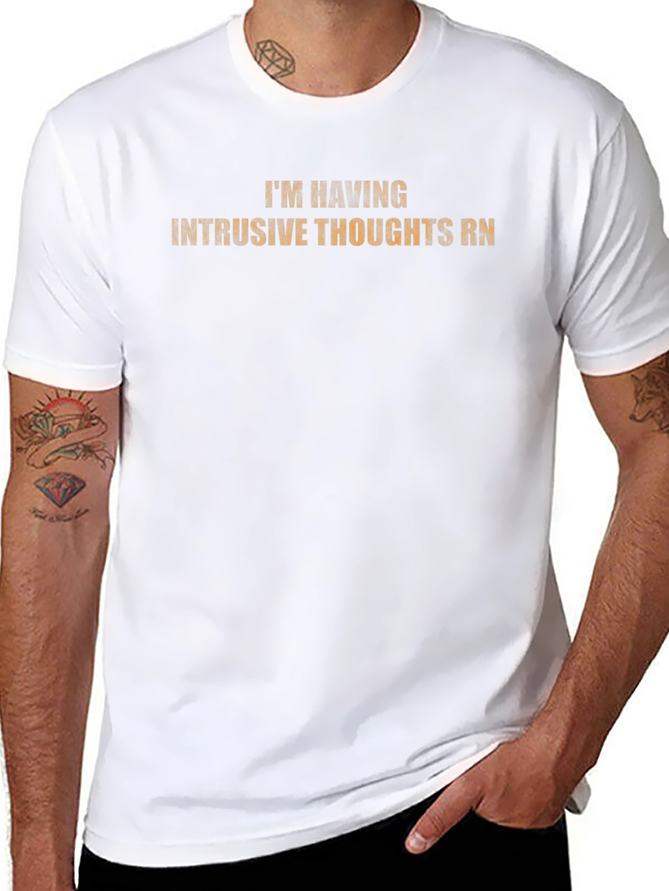 Intrusive Thoughts Graphic Tee - 8