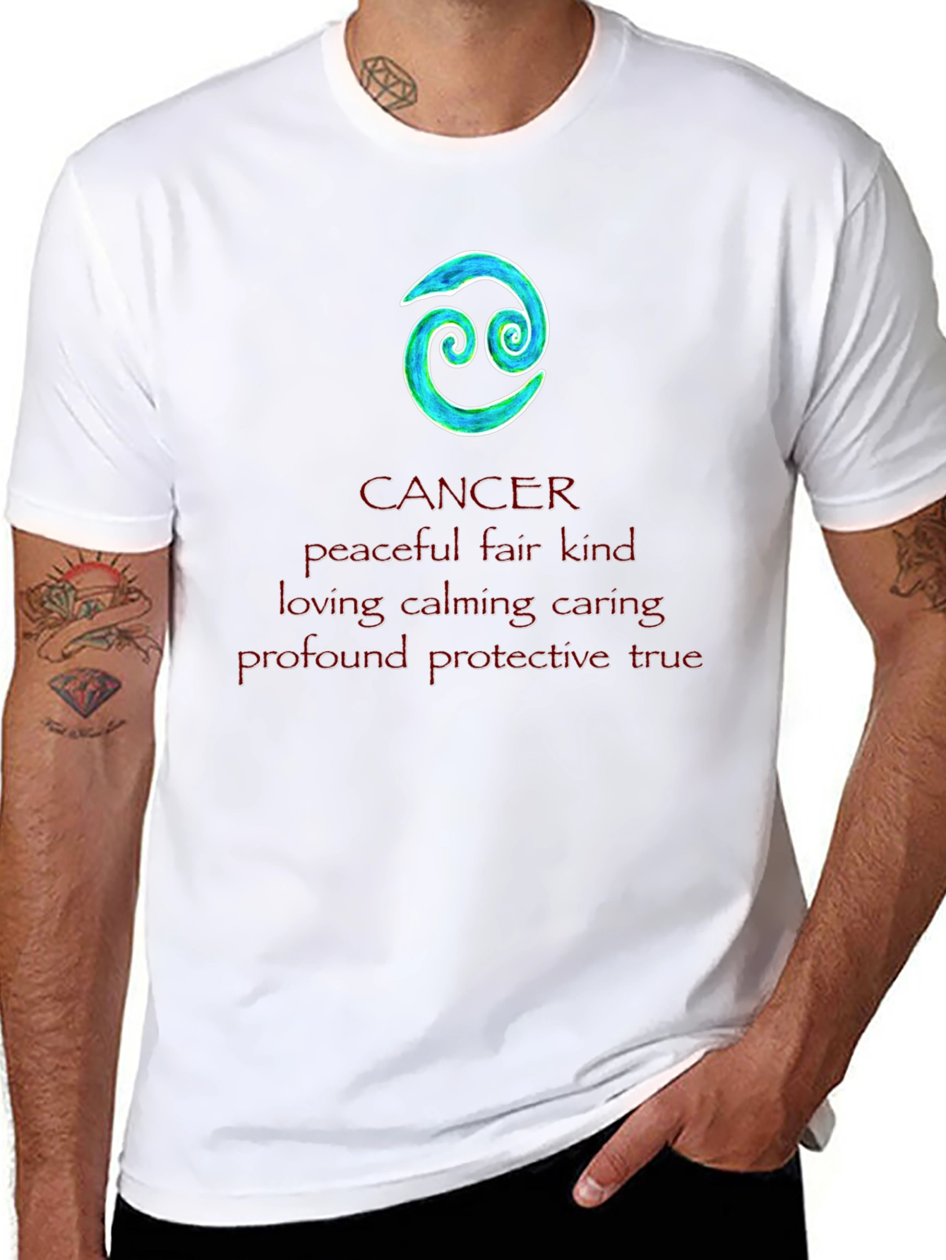 Cancer Zodiac T-Shirt: Astrology Sign Tee - 8