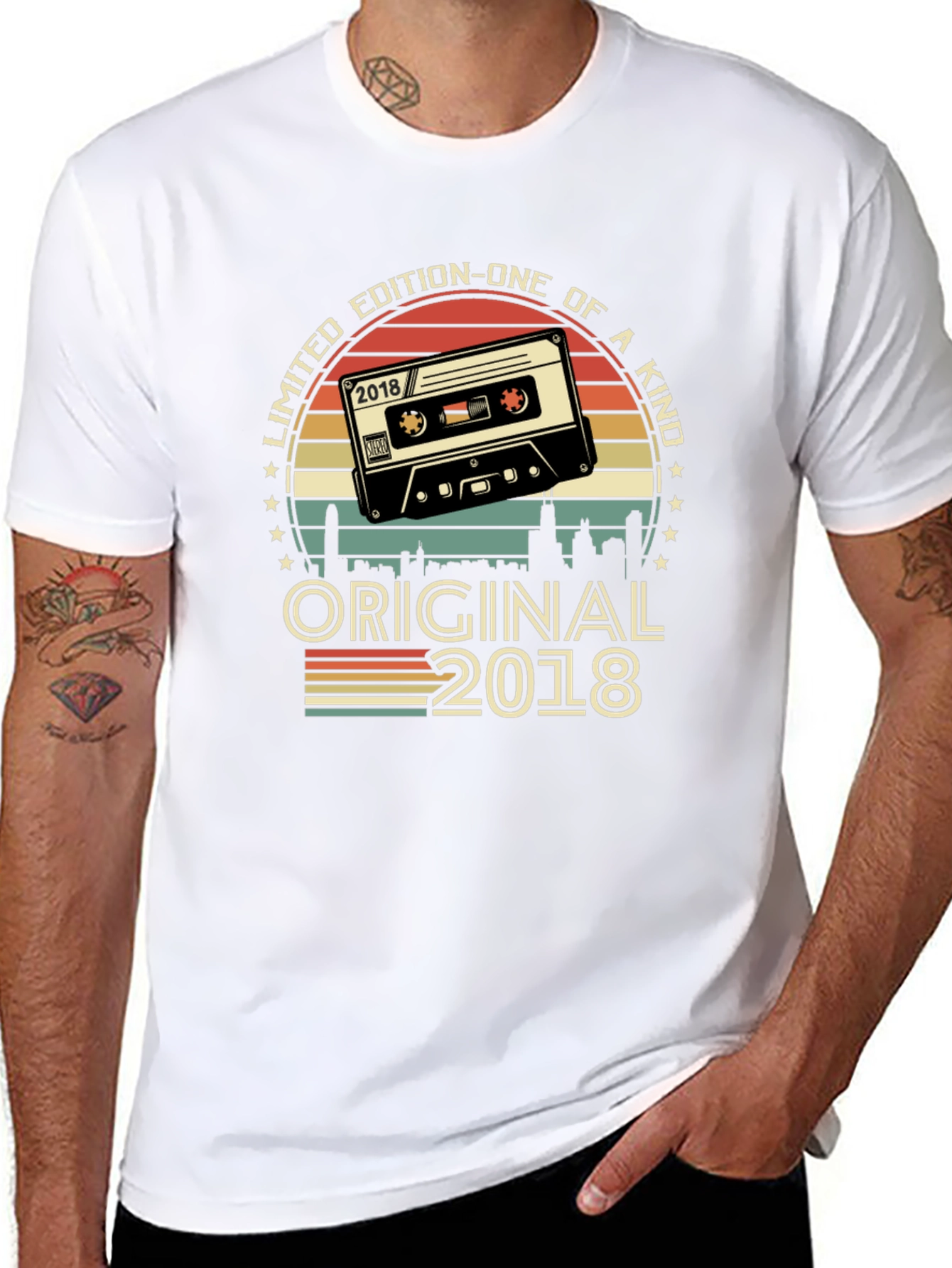 Black Original 2018 Limited Edition Cassette T-Shirt view 8