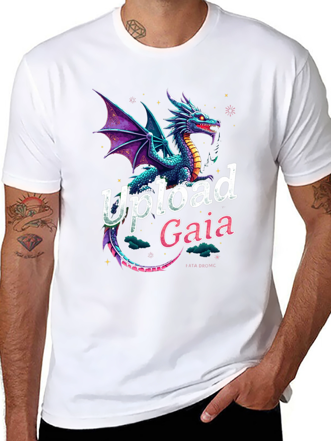 Black Dragon Graphic T-Shirt view 8