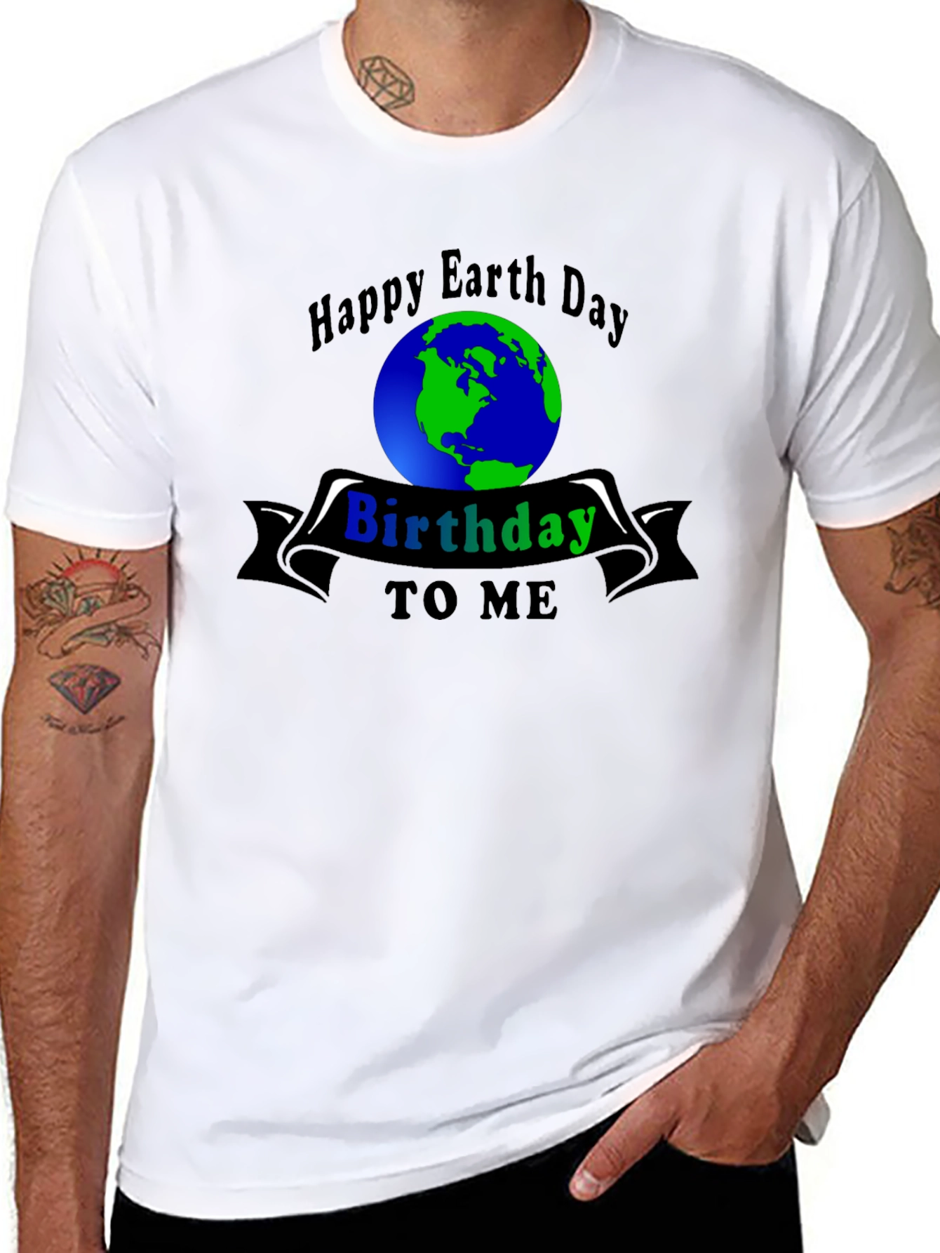 Happy Earth Day Birthday To Me T-Shirt - 8