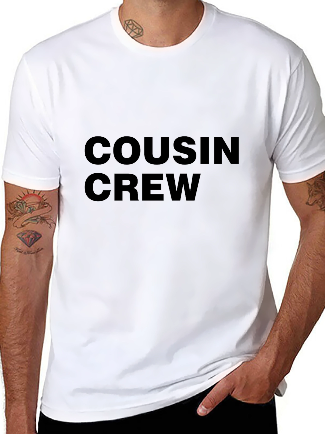 Cousin Crew Graphic T-Shirt - Family Reunion Apparel - 8