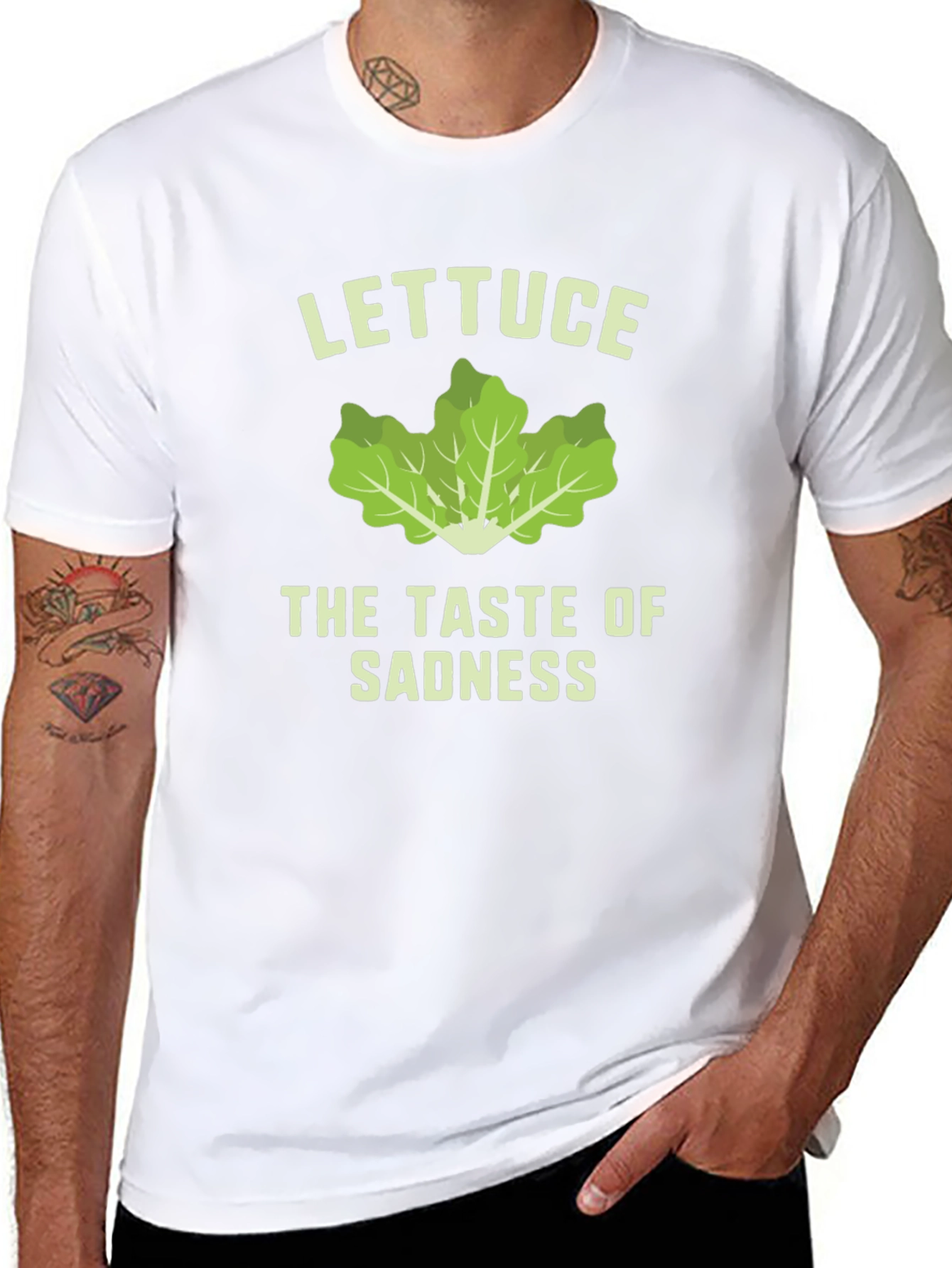 Black Lettuce The Taste of Sadness Graphic T-Shirt view 8