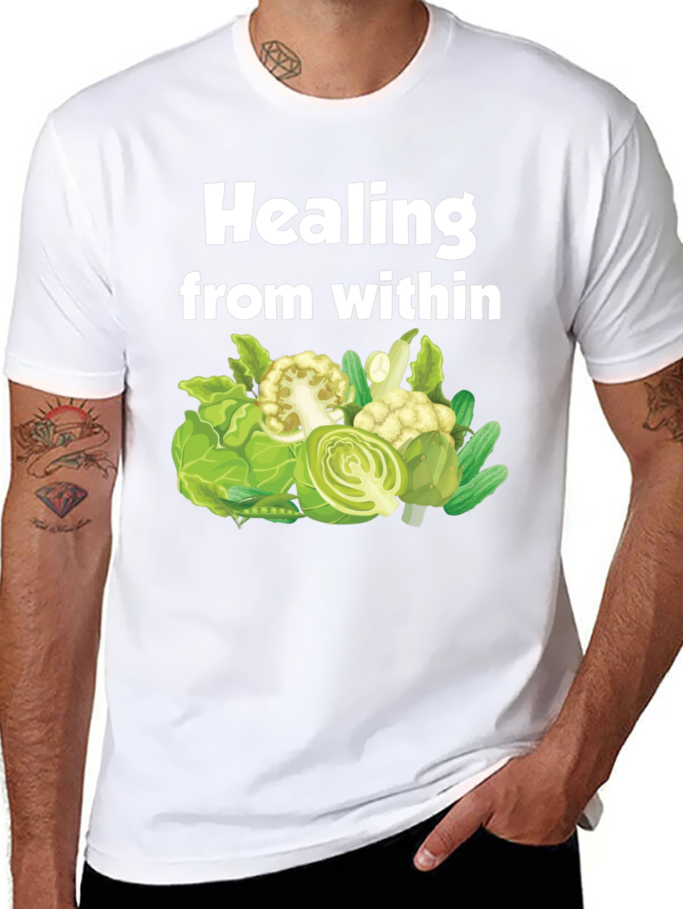 Healing From Within Graphic Tee - 8