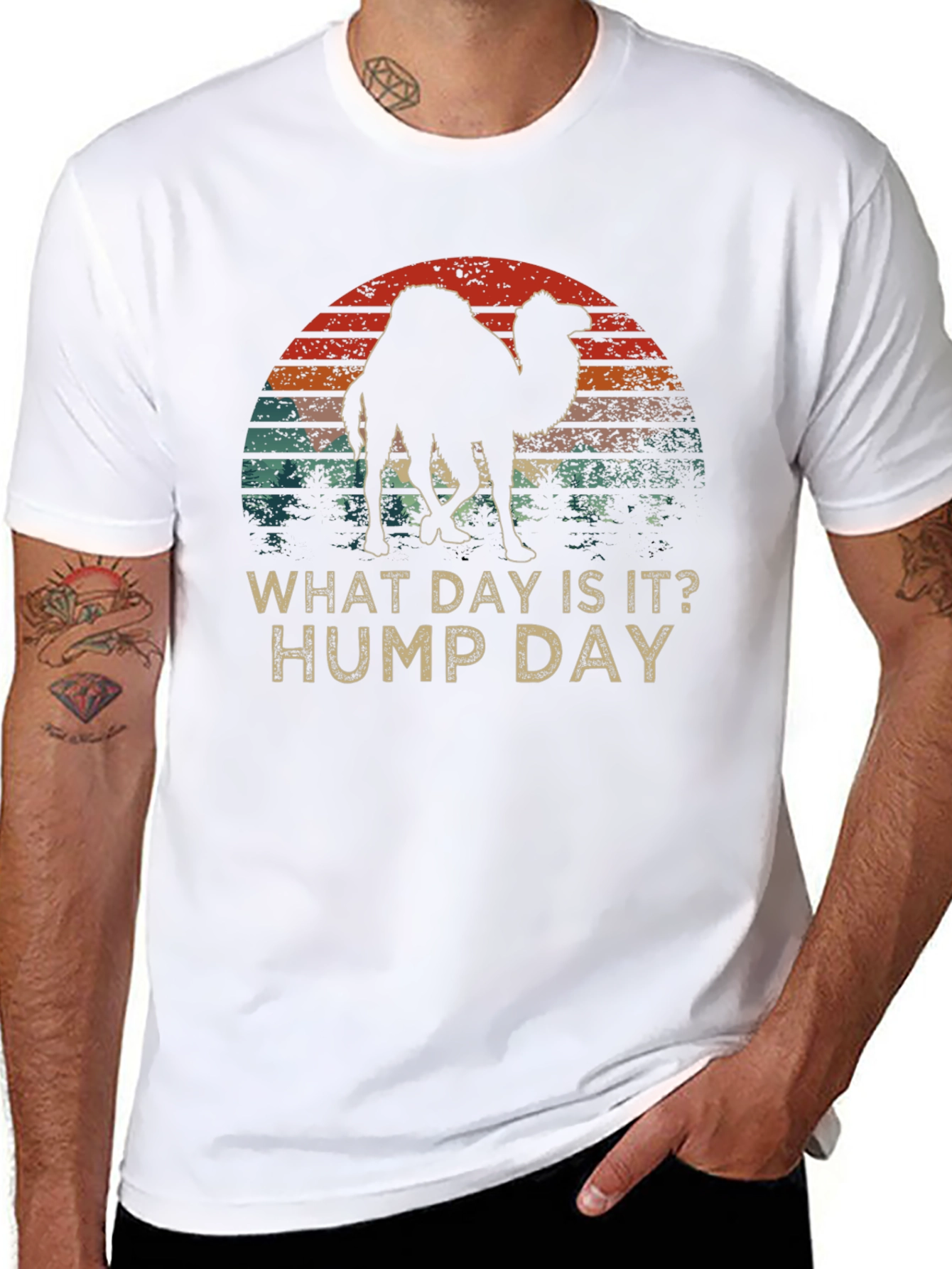 Black Hump Day Camel T-Shirt view 8