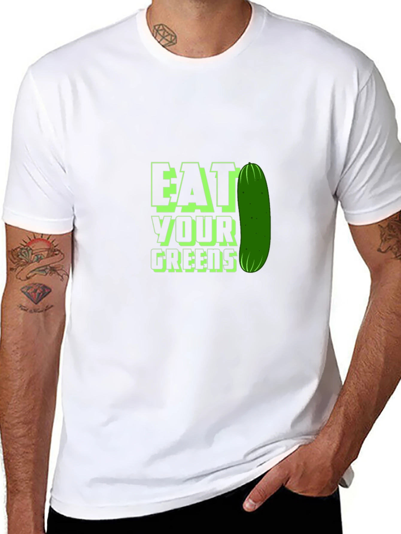 Eat Your Greens T-Shirt - 8