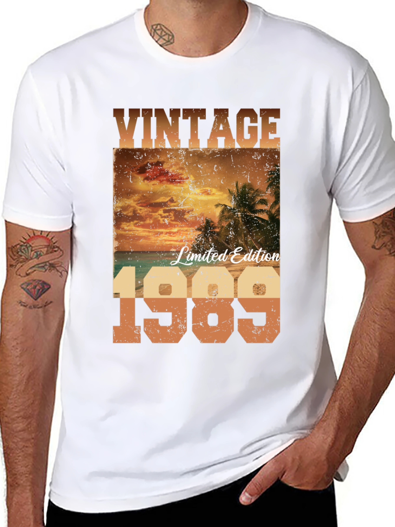 Black Vintage Limited Edition 1989 T-Shirt view 8