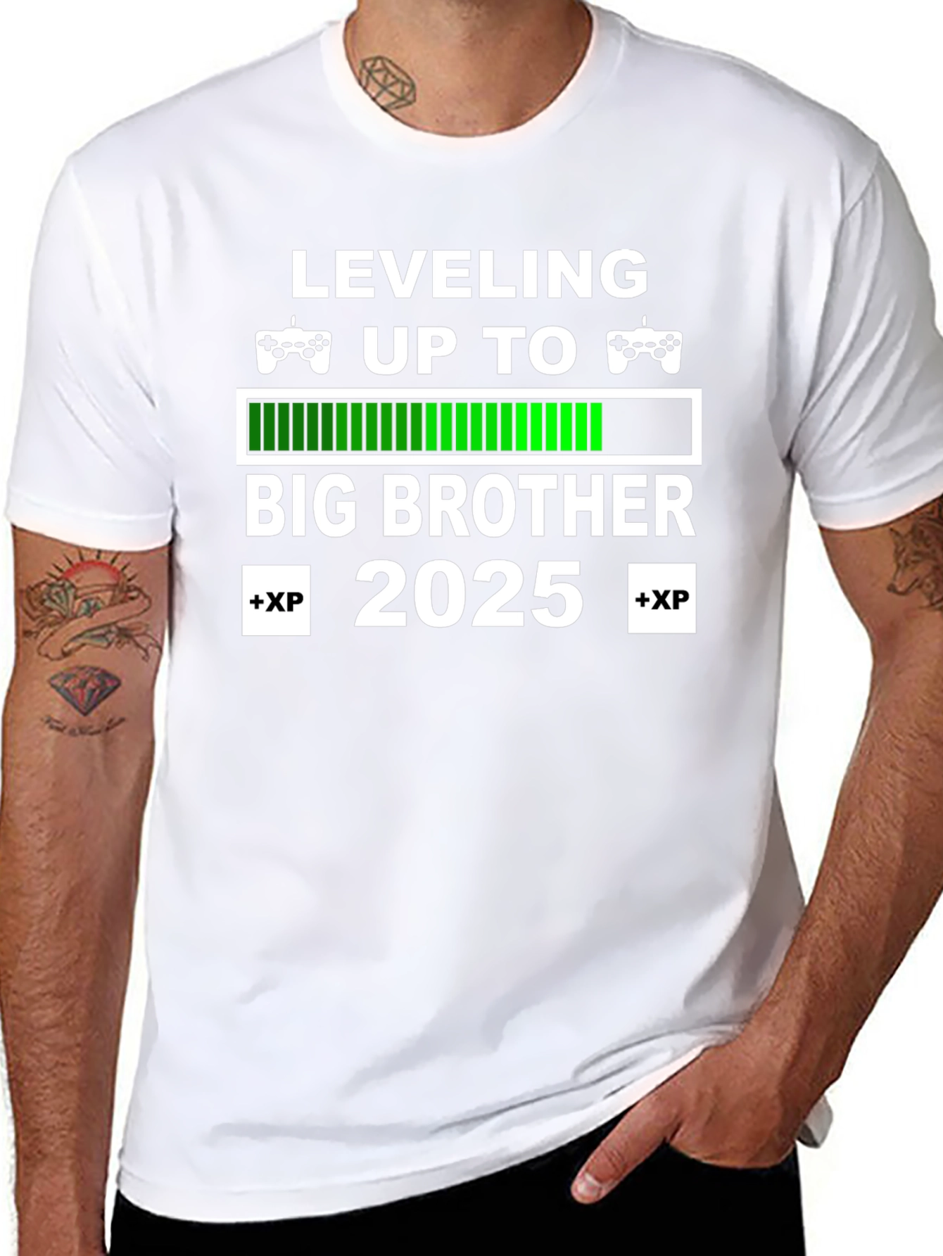 Black Leveling Up to Big Brother 2025 T-Shirt view 8
