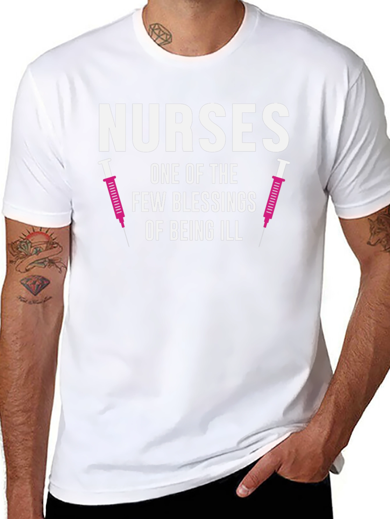 Black Nurses: One of the Few Blessings T-Shirt view 8