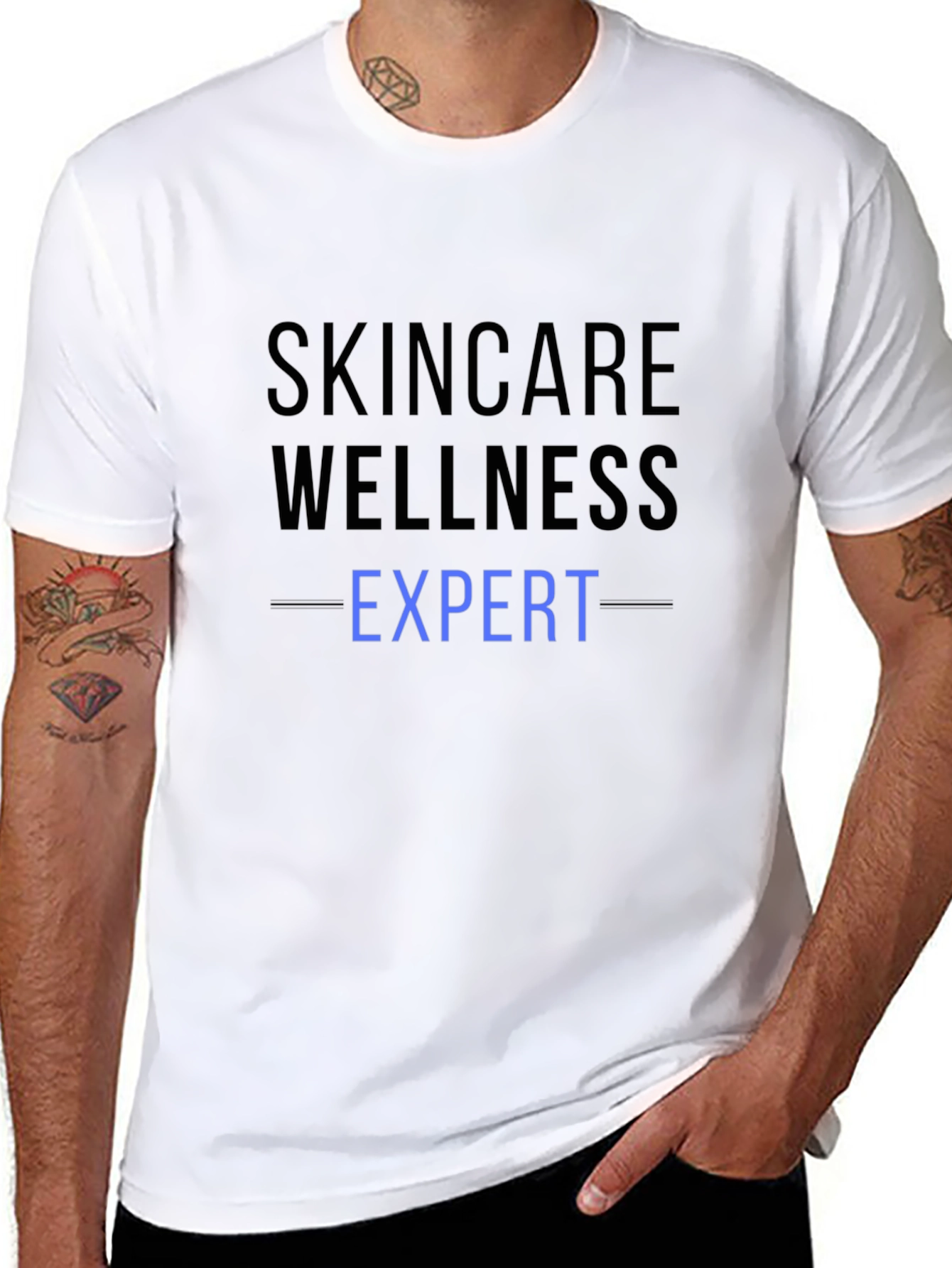 Skincare Wellness Expert Graphic Tee - 8