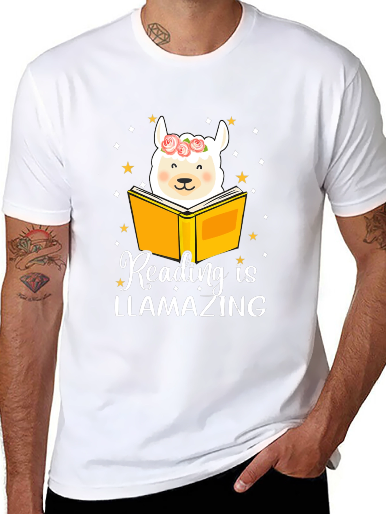 Reading is Llamazing T-Shirt - 8