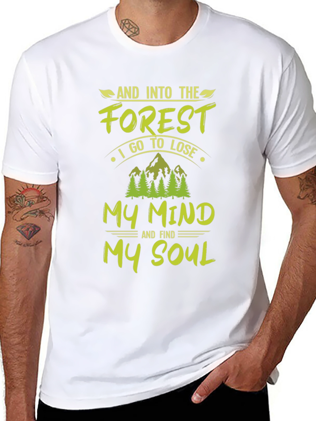 Black Forest Mind & Soul T-Shirt - Nature Lover Tee view 8