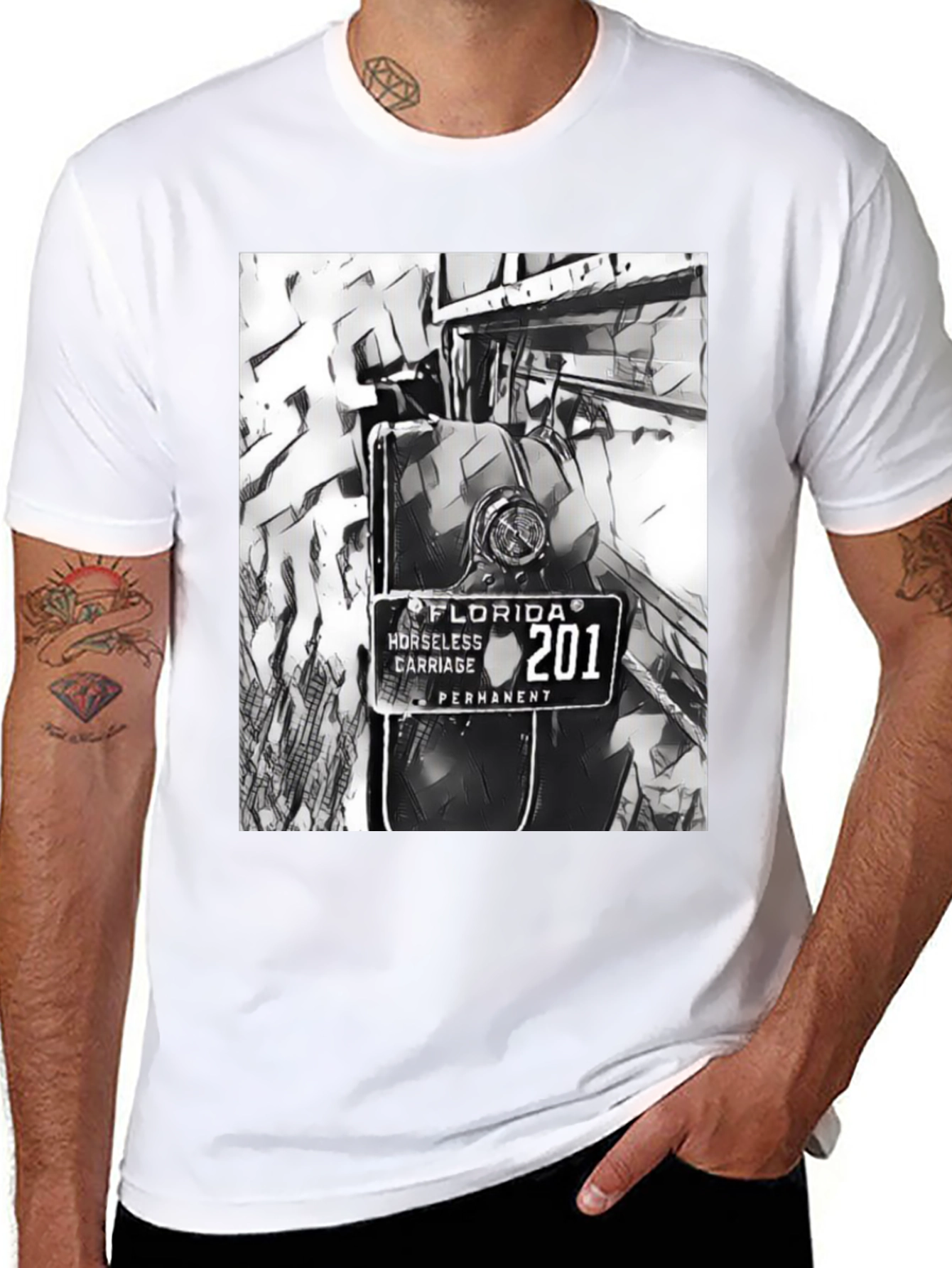 Florida Horseless Carriage T-Shirt - 8