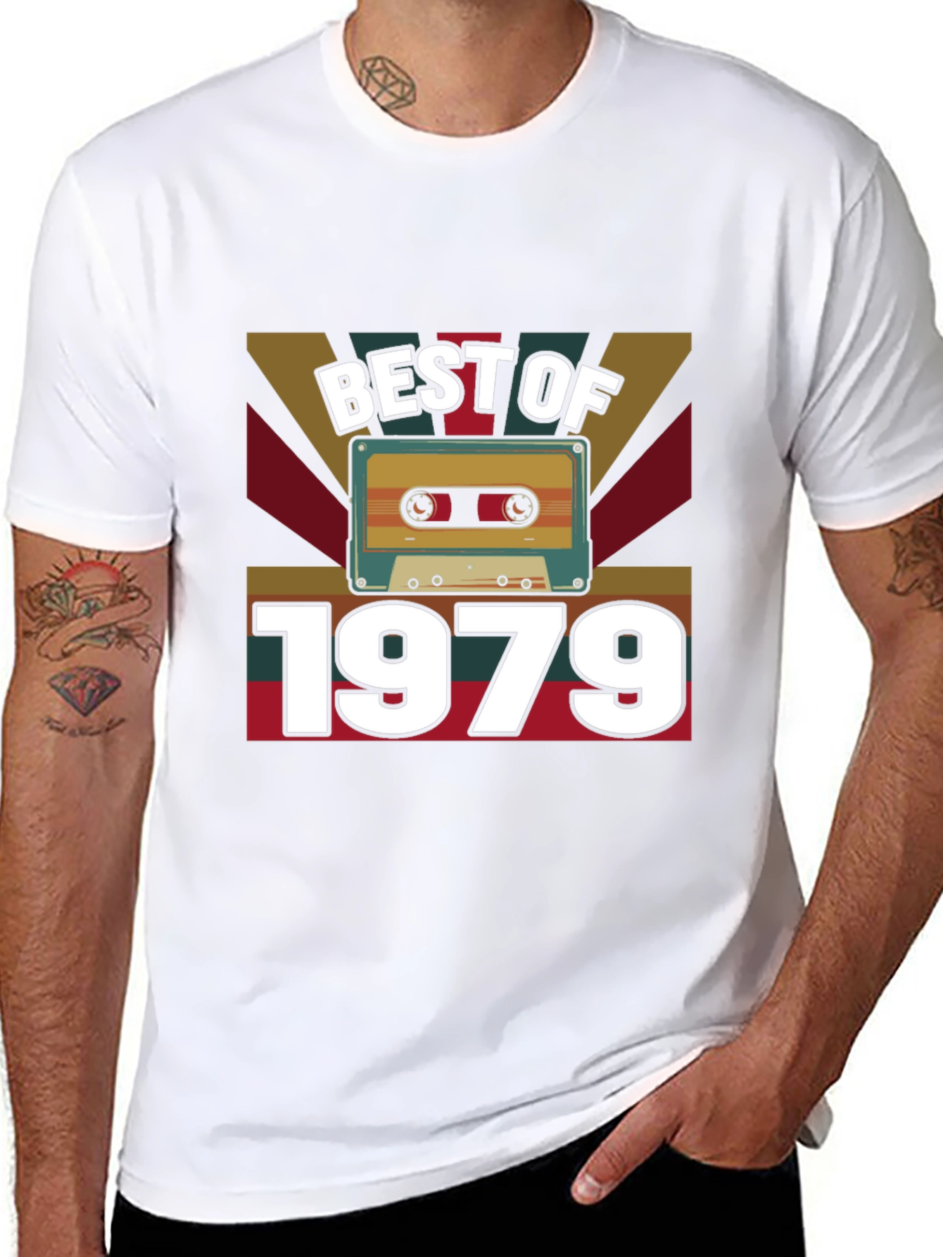 Best of 1979 Cassette Tape T-Shirt - 8