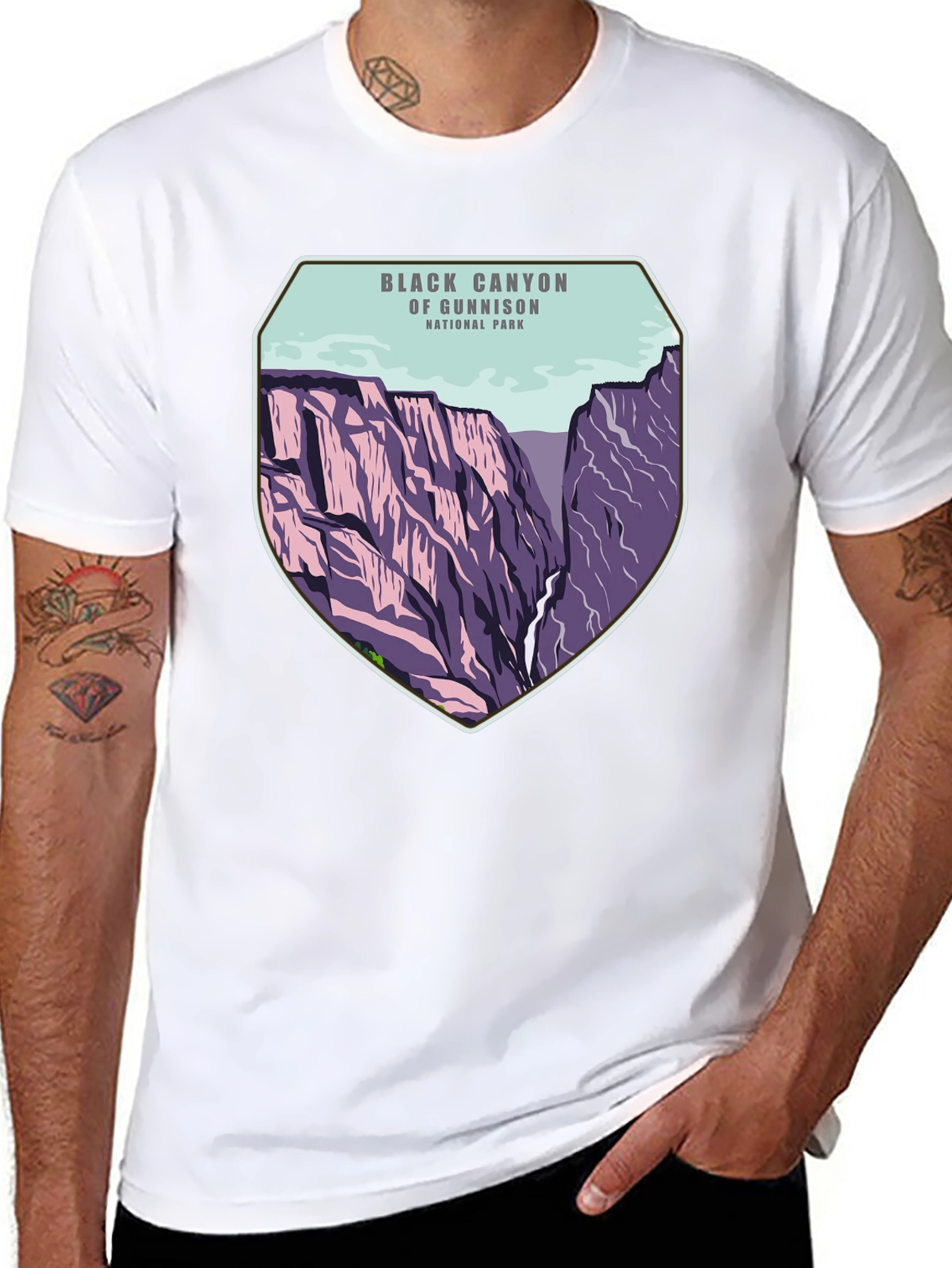 Black Canyon Gunnison National Park T-Shirt - 8