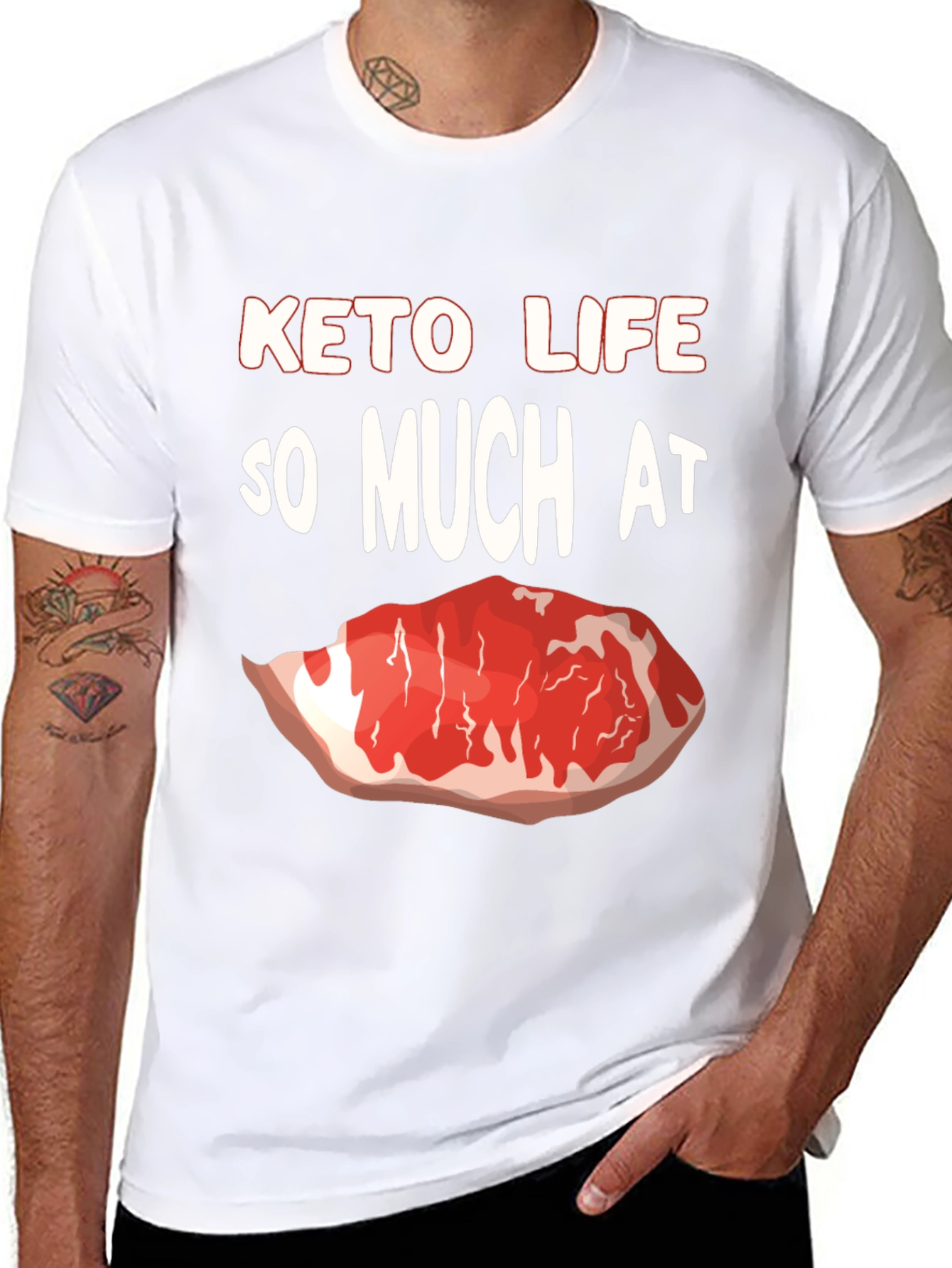 Keto Life Meat Lover T-Shirt - 8