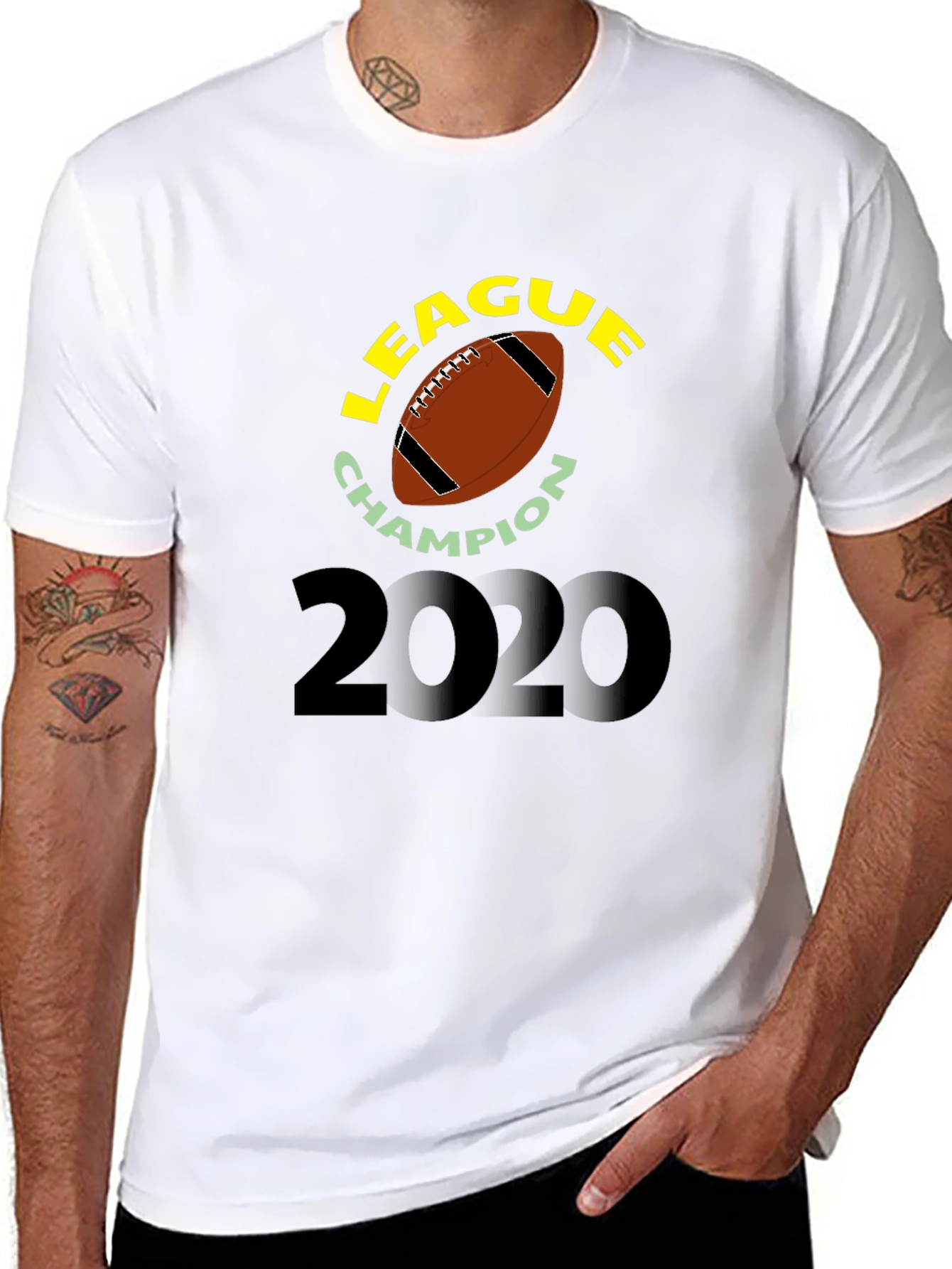 Black League Champion 2020 T-Shirt view 8
