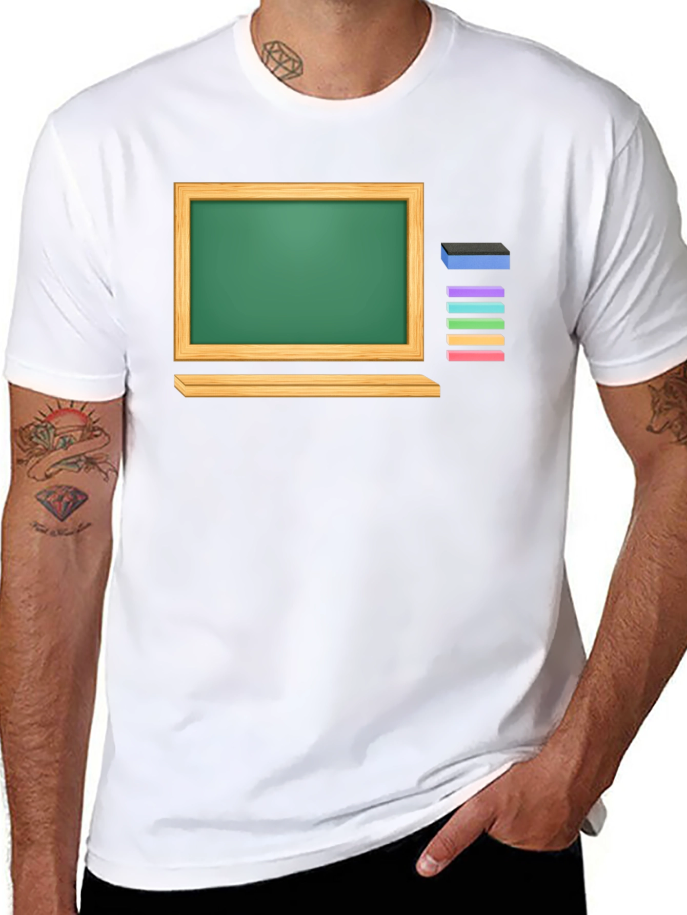 Blackboard T-Shirt: Teacher, School, Education, Fun! - 8