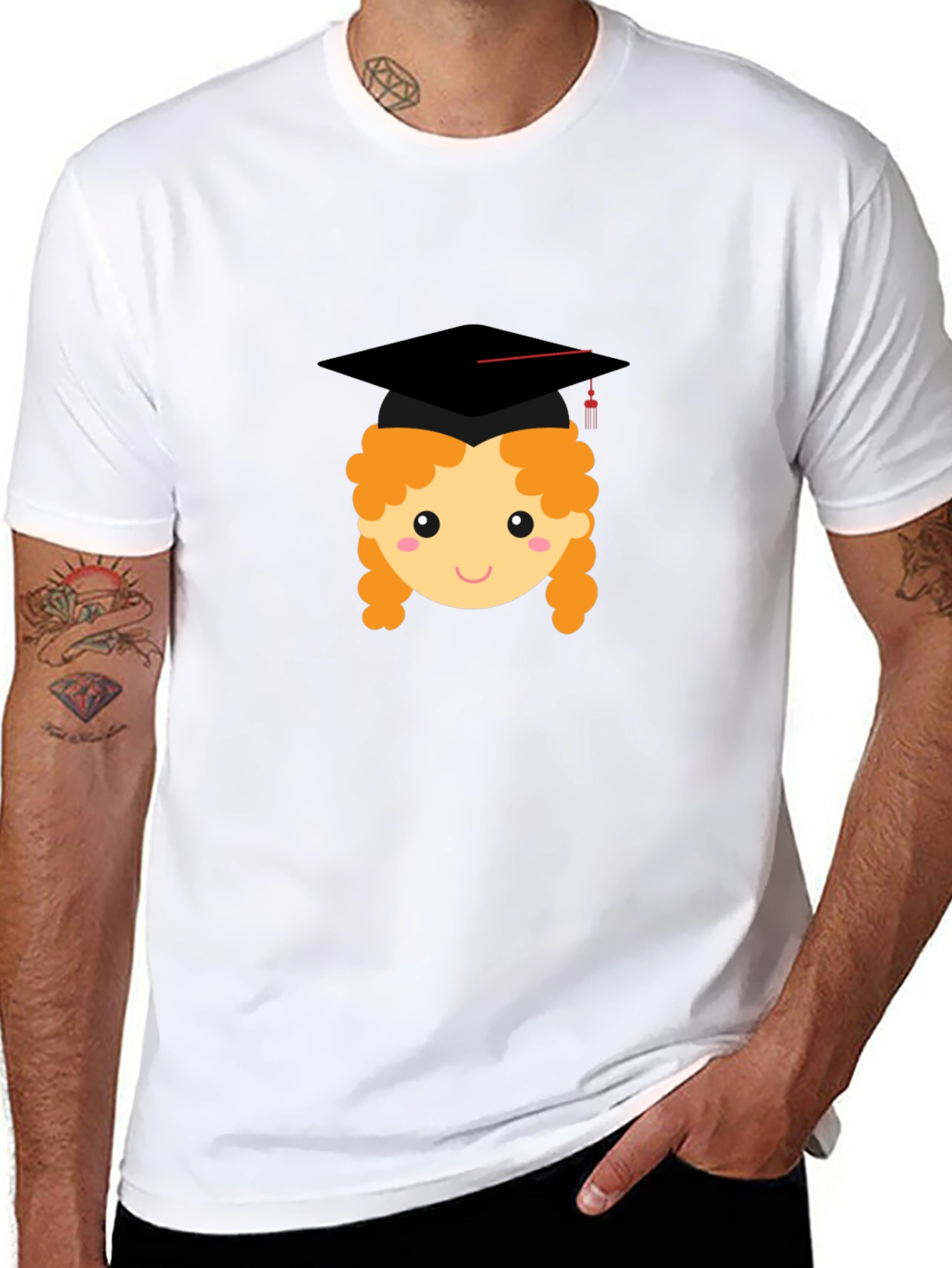 Graduation Girl Graphic Tee - Unisex - 8