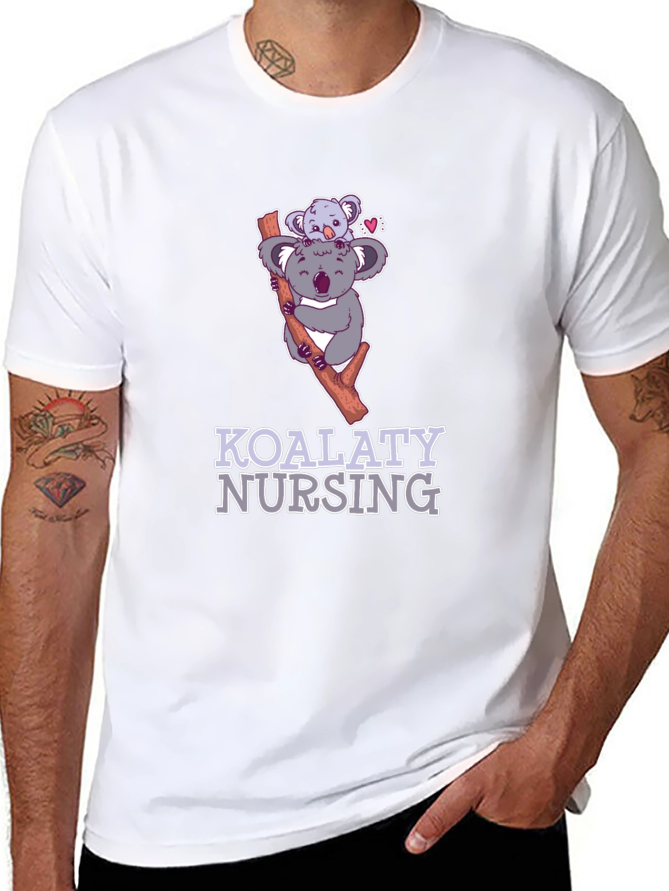 Koalaty Nursing T-Shirt - Adorable Koala Mom Tee - 8