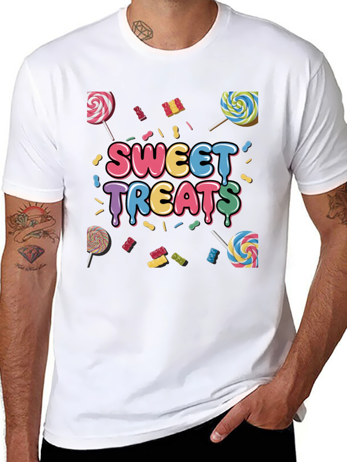 Sweet Treats Graphic Tee - Fun & Festive! - 8