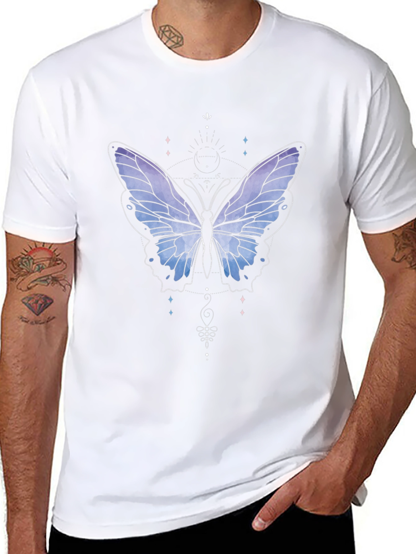 Black Butterfly Graphic Tee - Stylish & Comfortable view 8