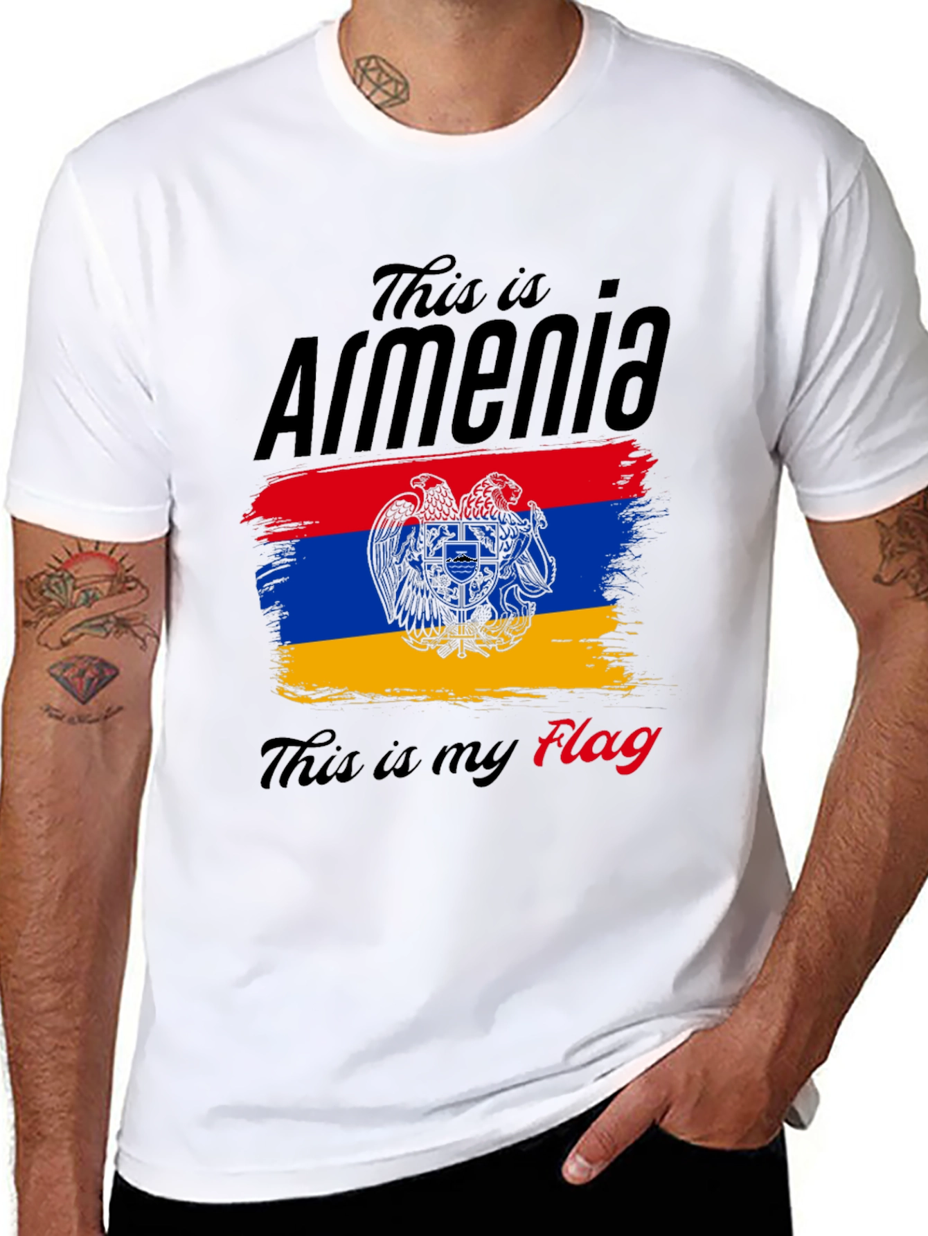 Armenia Flag T-Shirt - Patriotic Pride - 8