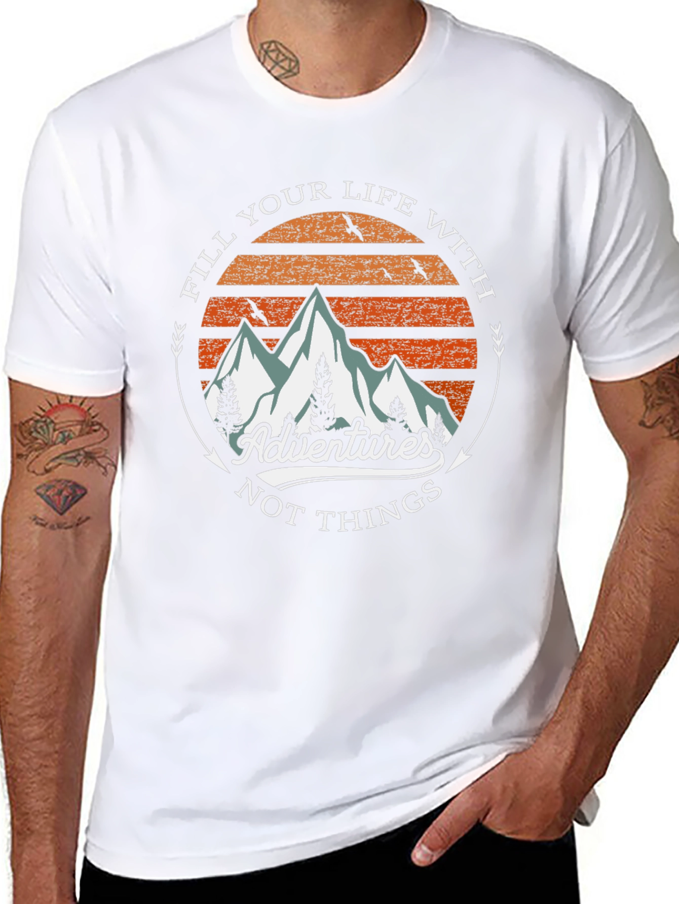 Adventure Awaits Graphic Tee - 8