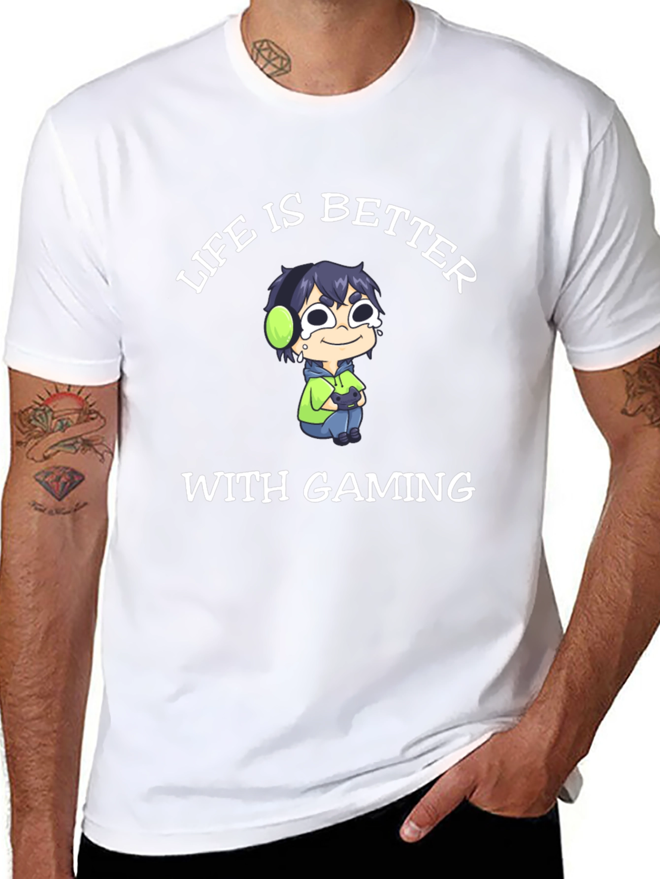 Life is Better With Gaming T-Shirt - 8