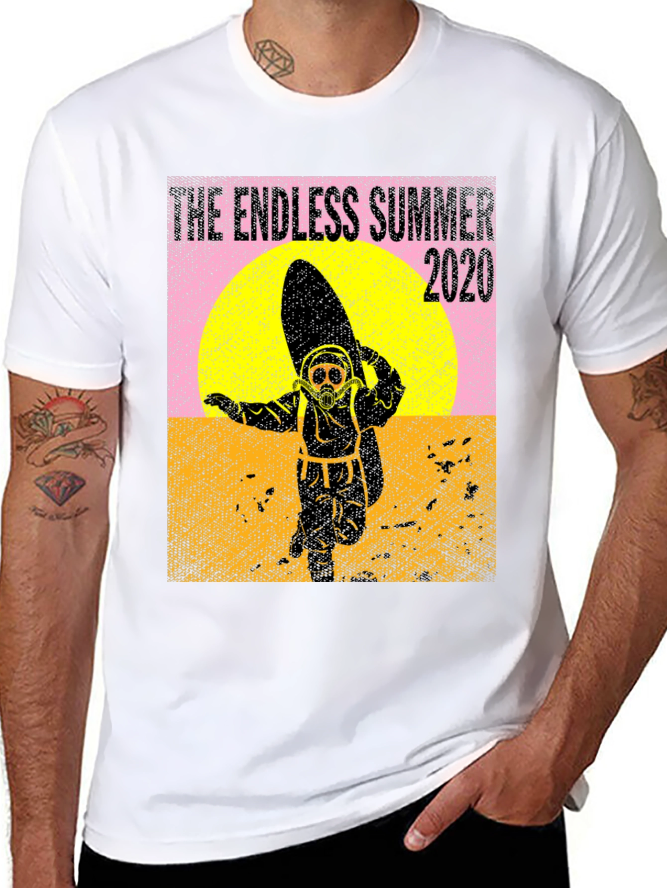 Black Endless Summer 2020 Graphic T-Shirt view 8
