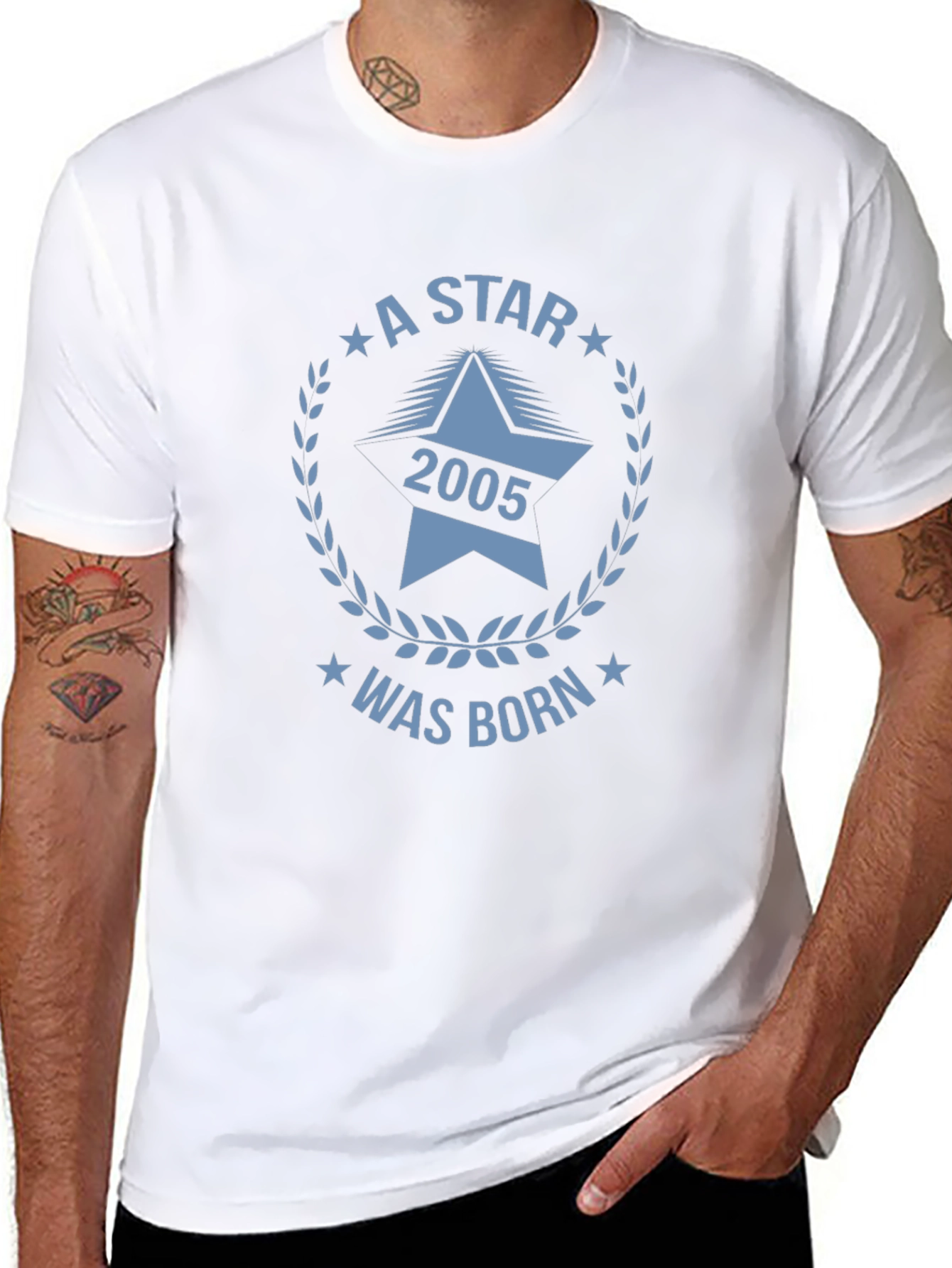 Black A Star Was Born 2005 Graphic Tee view 8