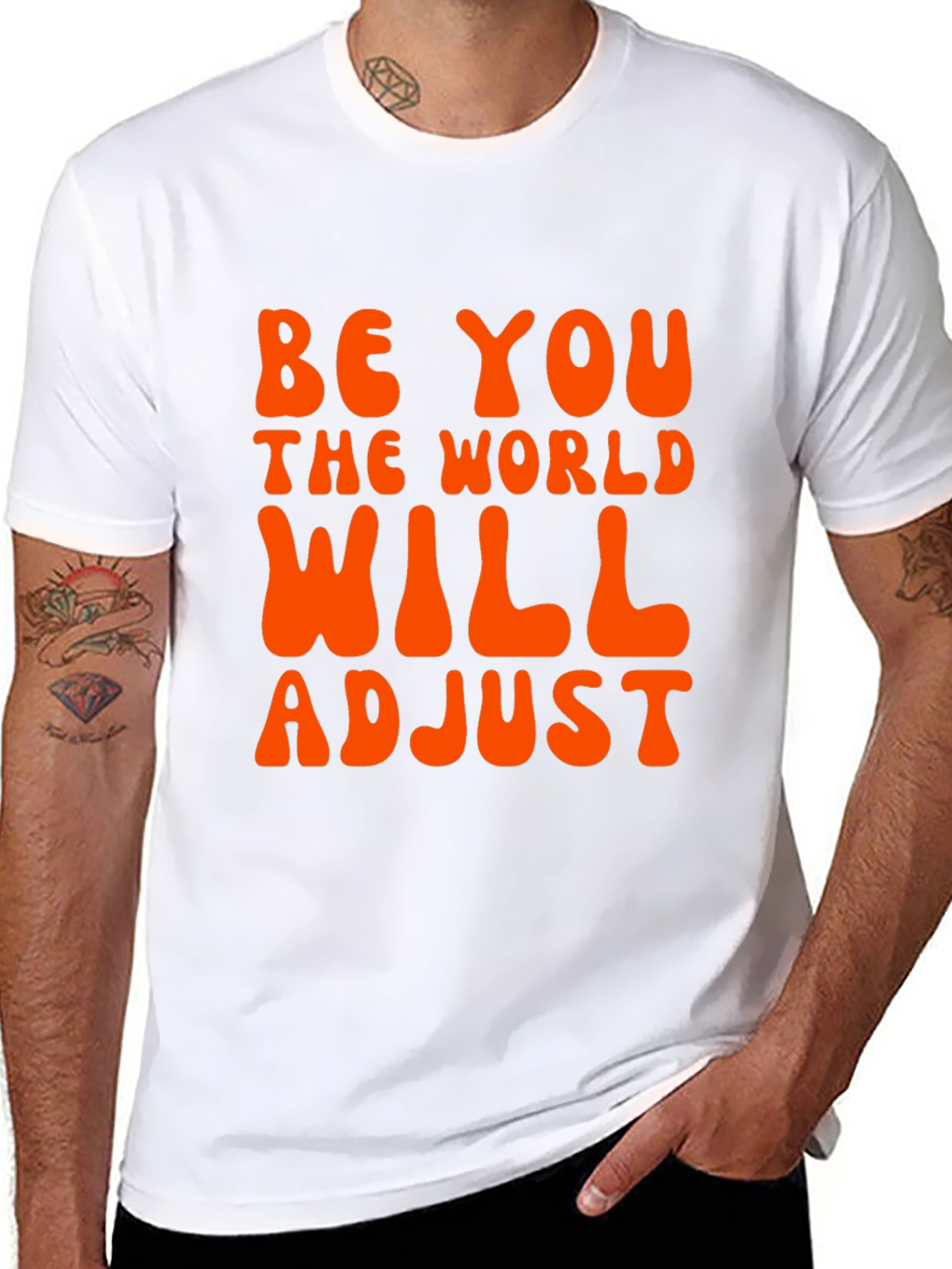 Black Be You - Inspirational Graphic Tee view 8
