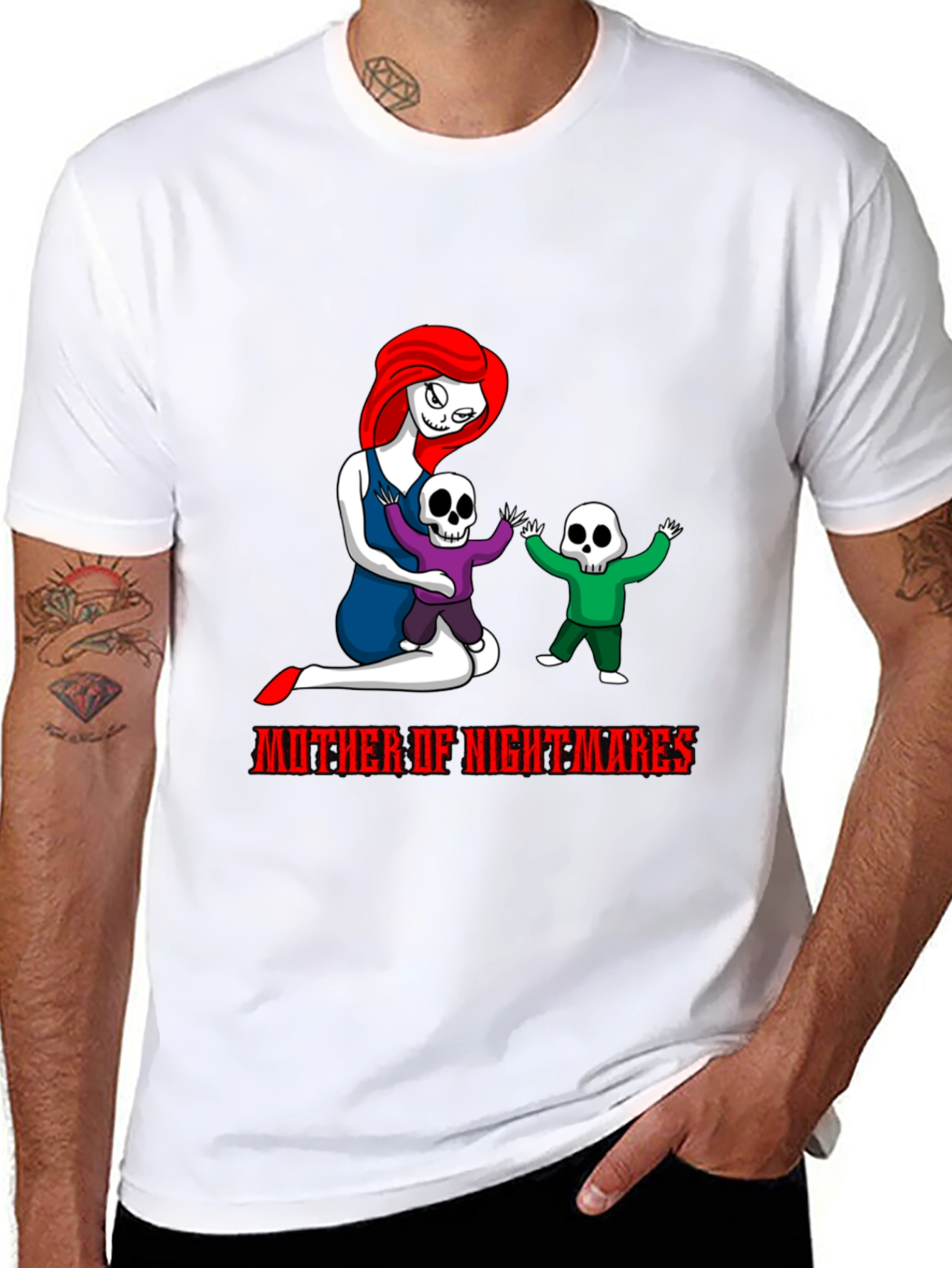 Black Mother of Nightmares T-Shirt view 8