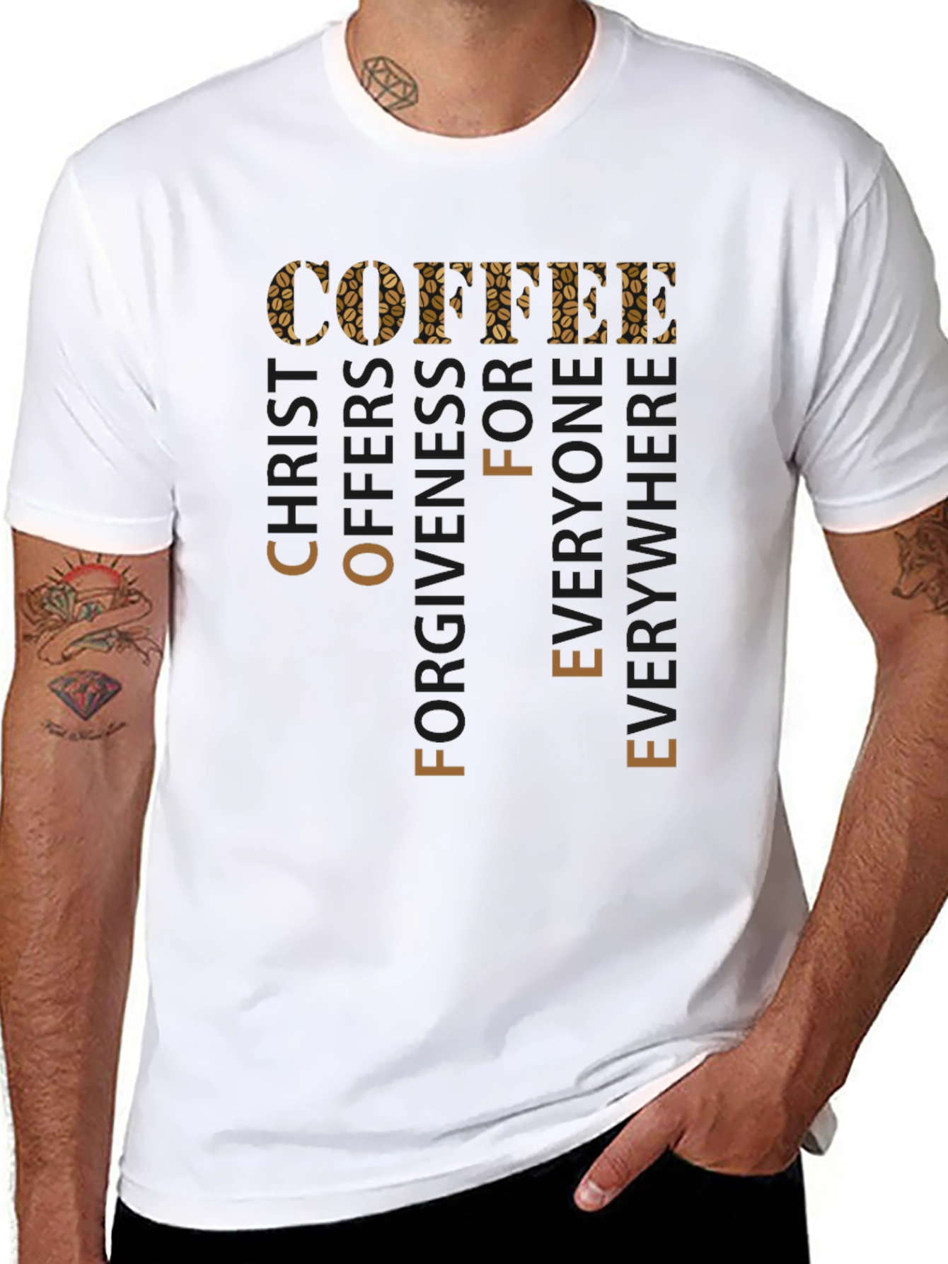 Black Coffee Christian T-Shirt view 8
