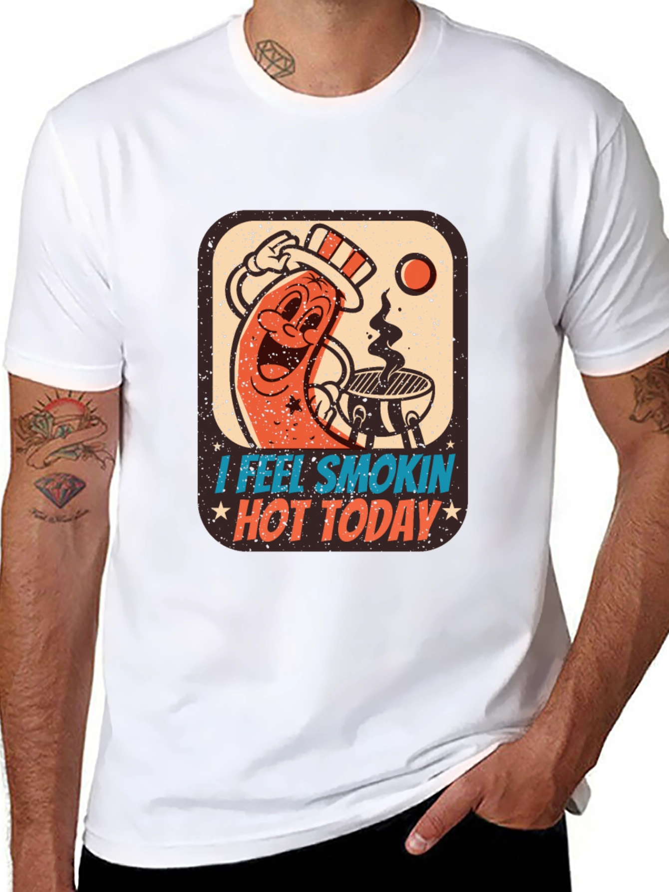 Black Smokin' Hot Today T-Shirt view 8