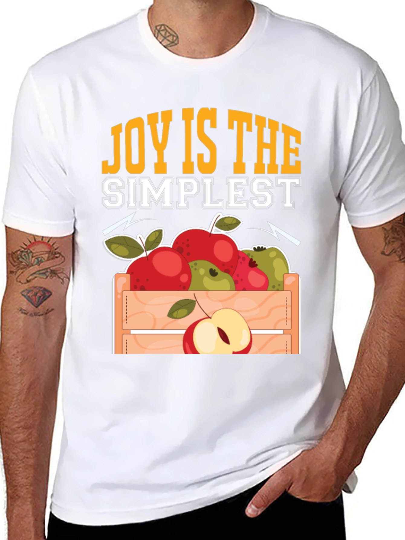 Black Joy Is The Simplest Apple Crate T-Shirt view 8