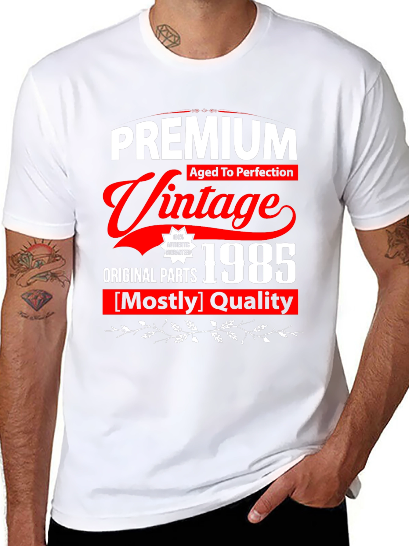 Premium Vintage Aged To Perfection 1985 T-Shirt - 8