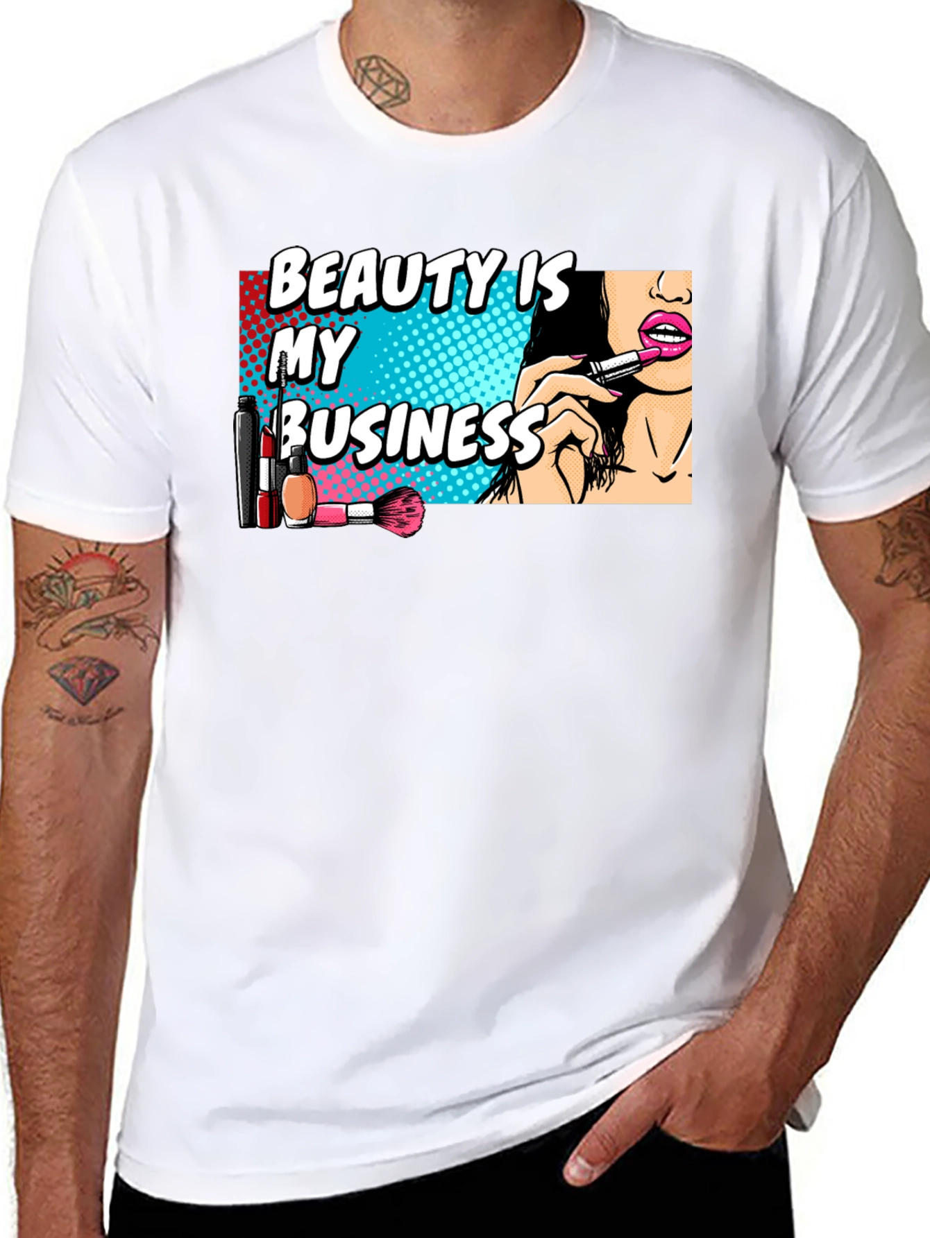 Black Beauty is My Business Graphic T-Shirt view 8