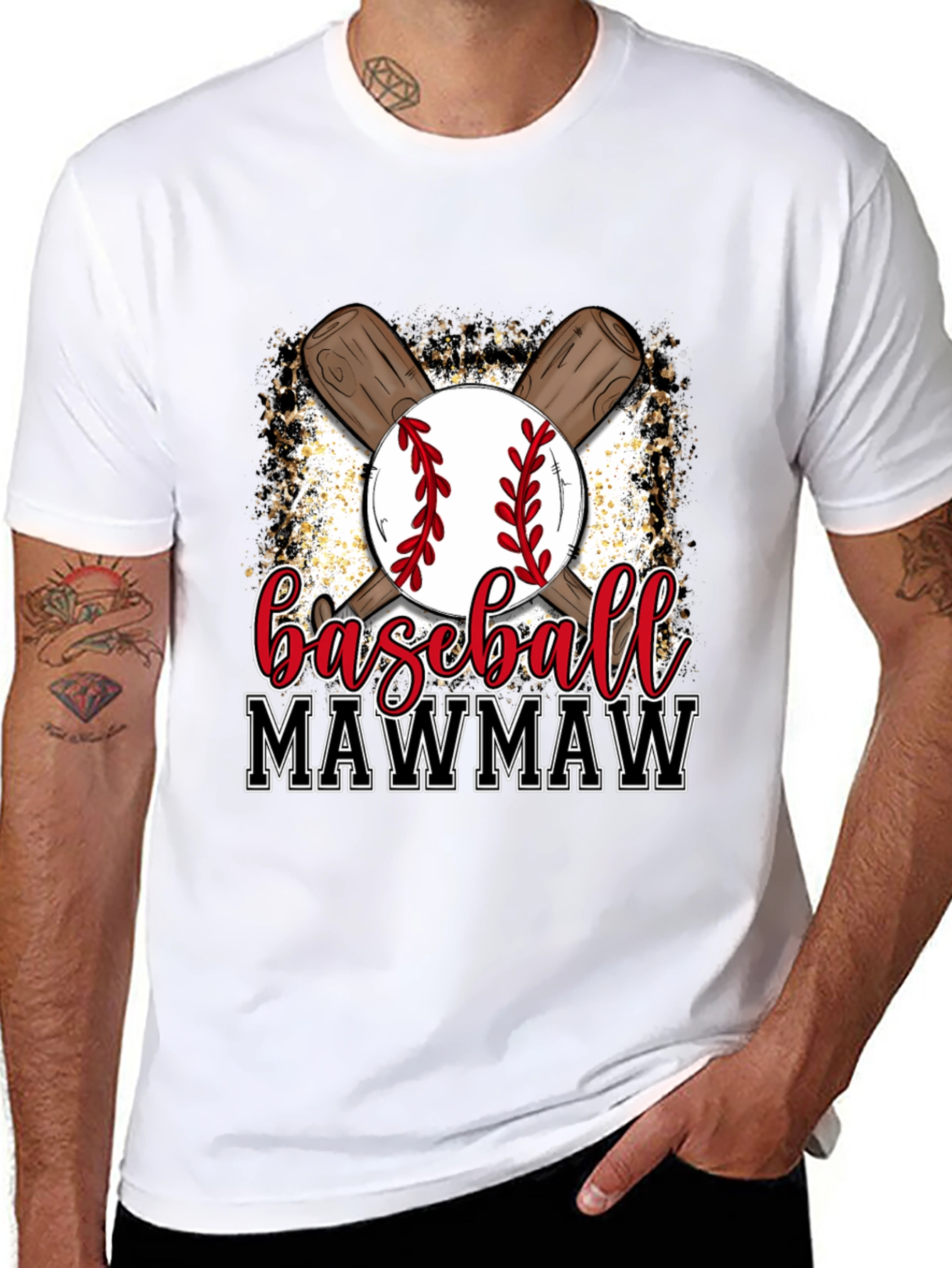 Baseball Mawmaw T-Shirt - 8