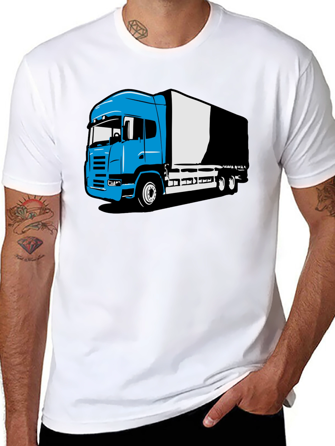 Truck Graphic T-Shirt - Bold Design - 8
