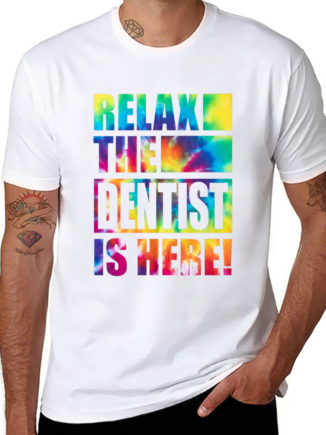 Black Relax, The Dentist Is Here! T-Shirt view 8