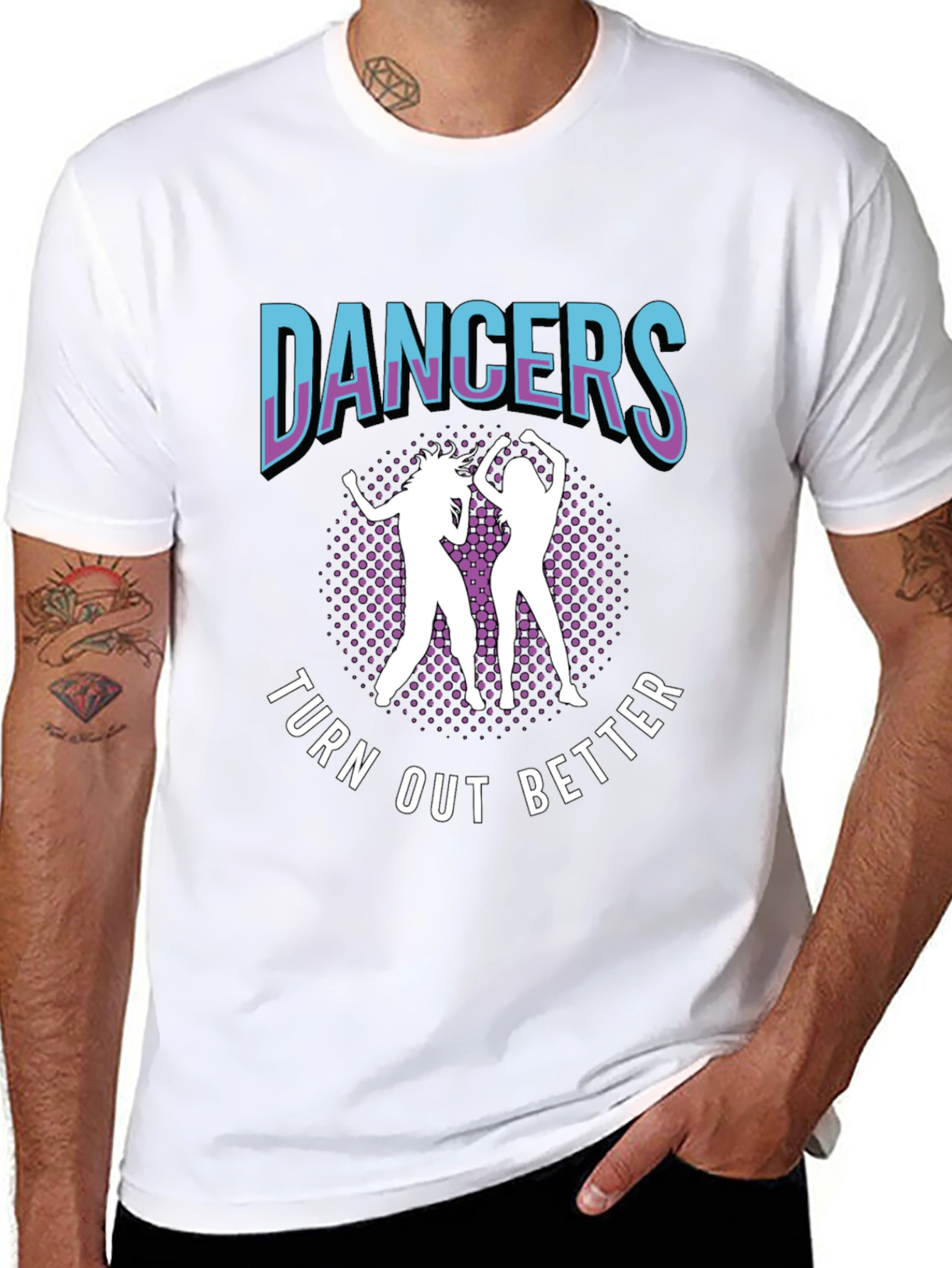 Black Dancers Turn Out Better Graphic Tee view 8