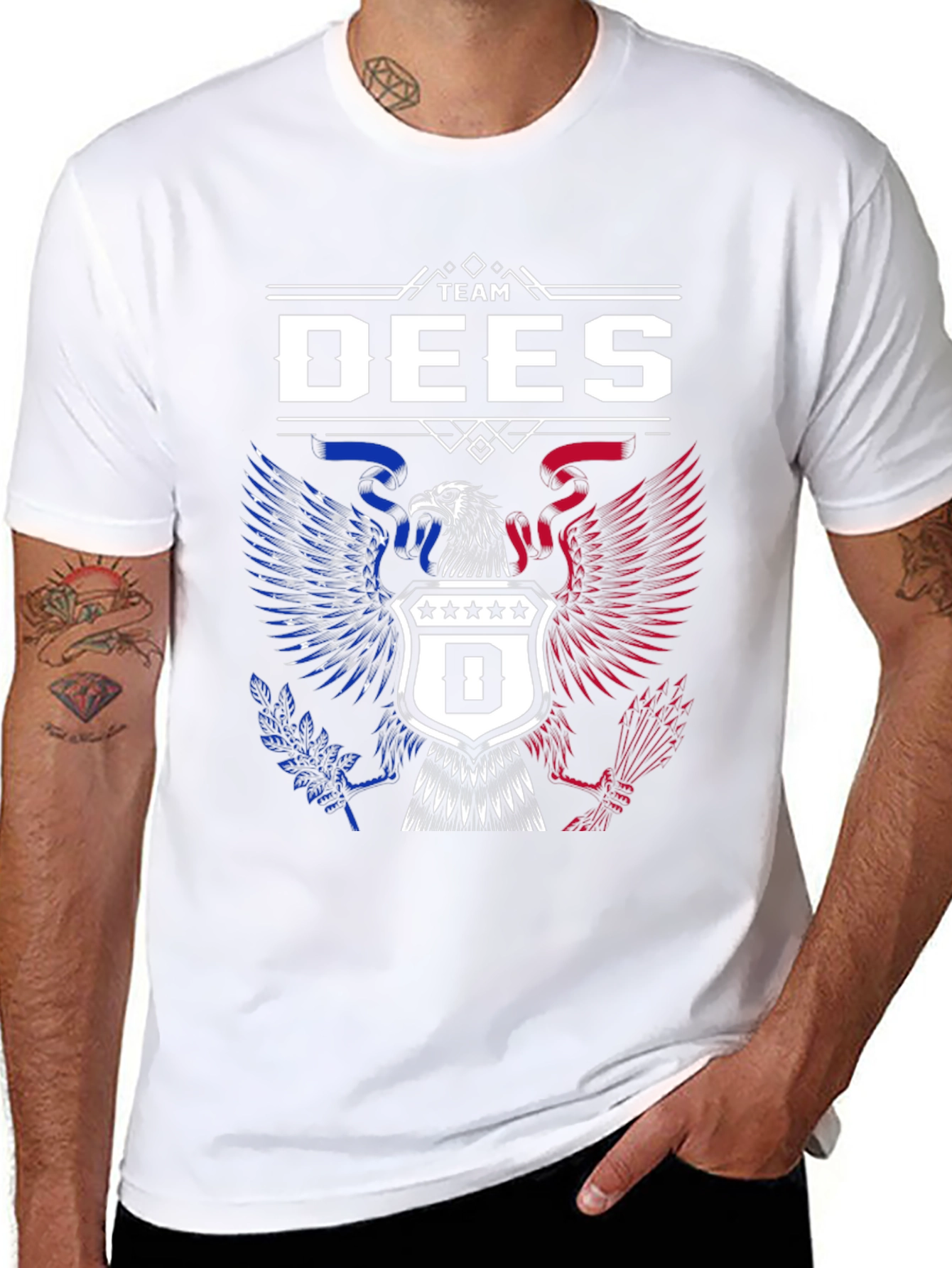 Team Dees Patriotic Eagle T-Shirt - 8