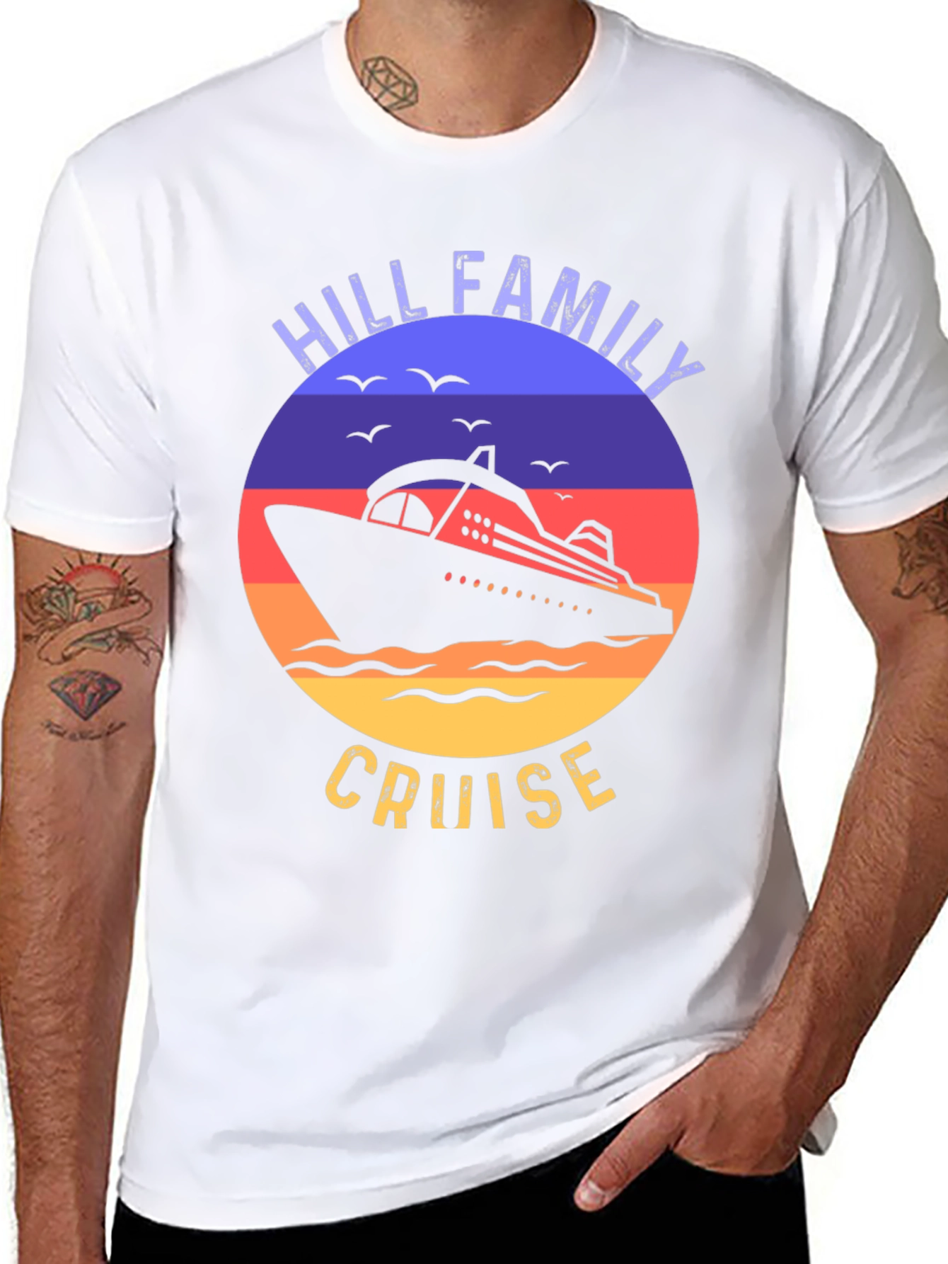 Black Hill Family Cruise T-Shirt Vacation view 8