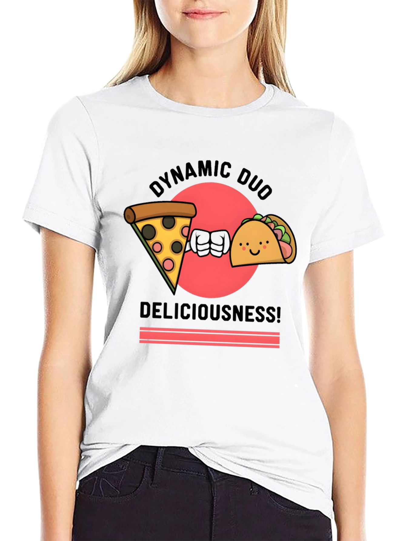 Dynamic Duo Foodie Graphic Tee - 9
