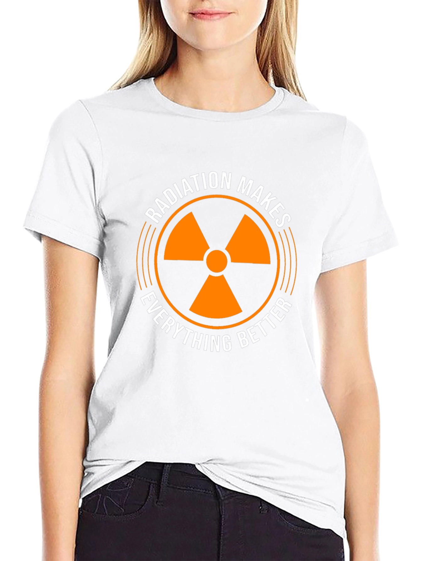 Black Radiation Makes Everything Better T-Shirt view 9
